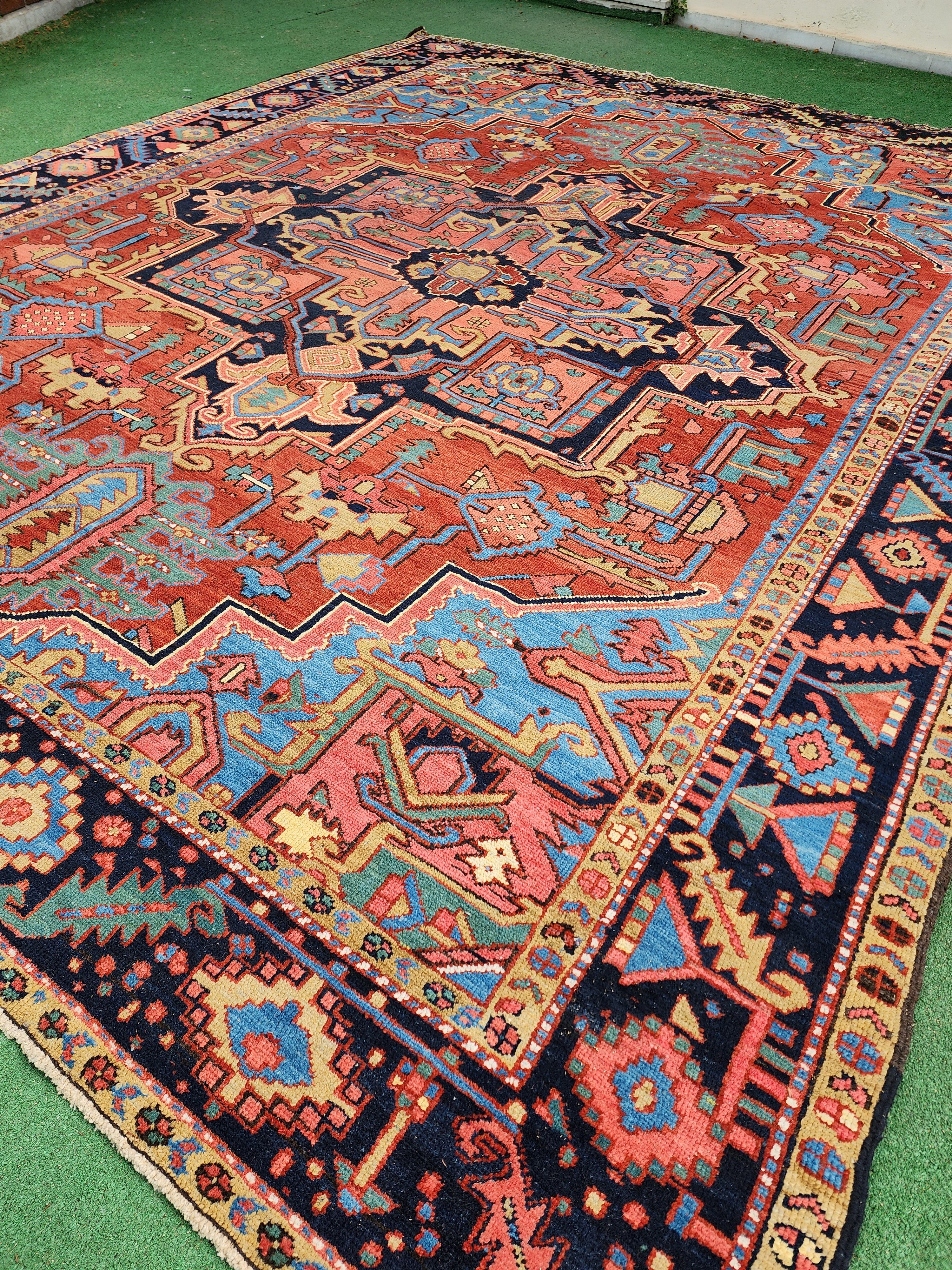 Lampetia — Antique Anatolian Wool Large Area Rug
