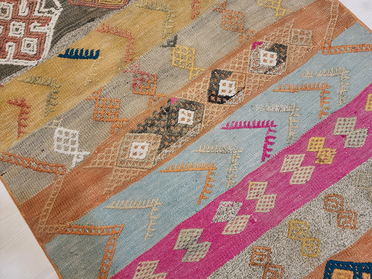Vintage Anatolian Cicim Kilim — photo 5