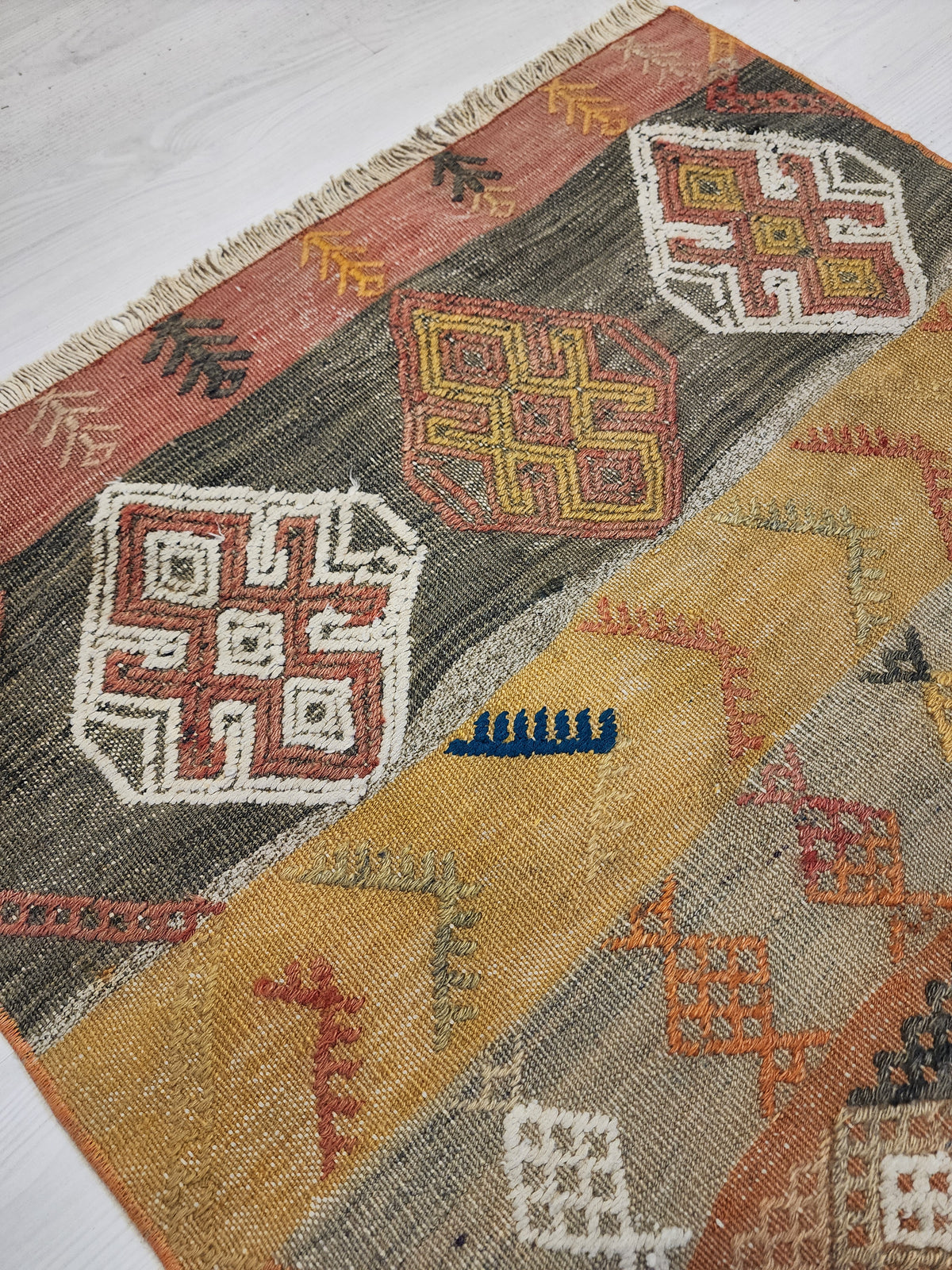 Vintage Anatolian Cicim Kilim — photo 7