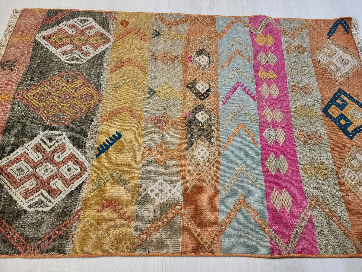 Vintage Anatolian Cicim Kilim — photo 8