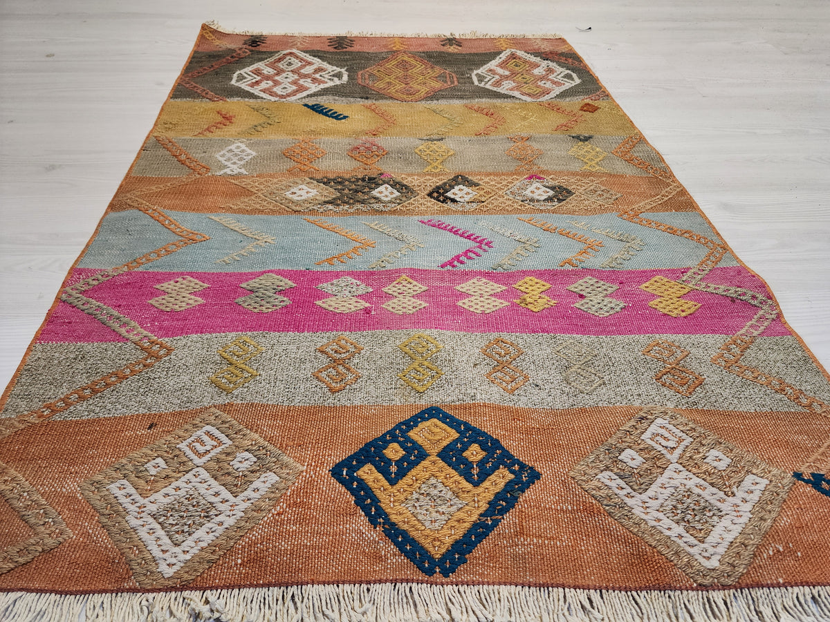 Vintage Anatolian Cicim Kilim — photo 9