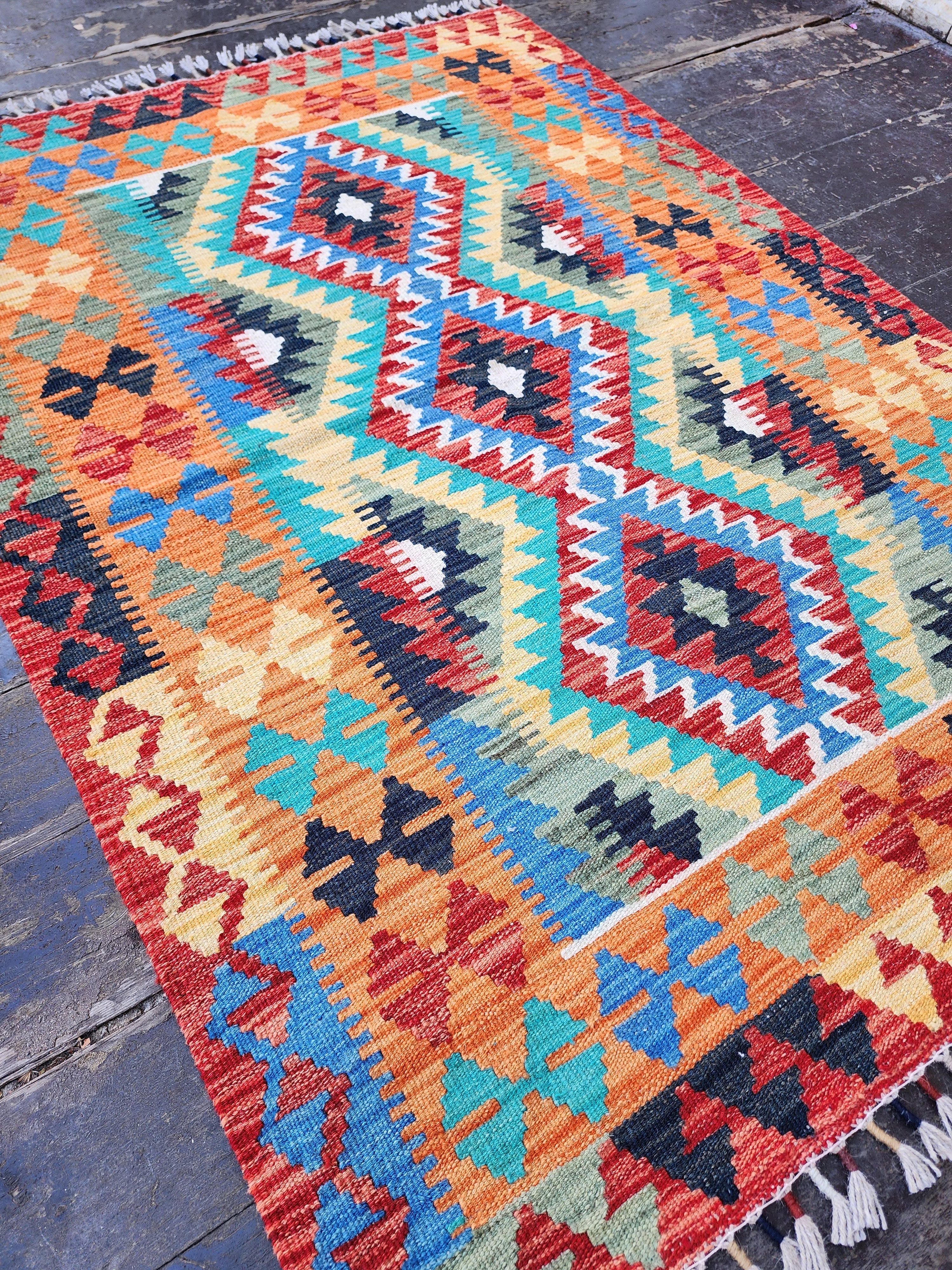 Kymopoleia — Vintage Anatolian Wool Small Rug