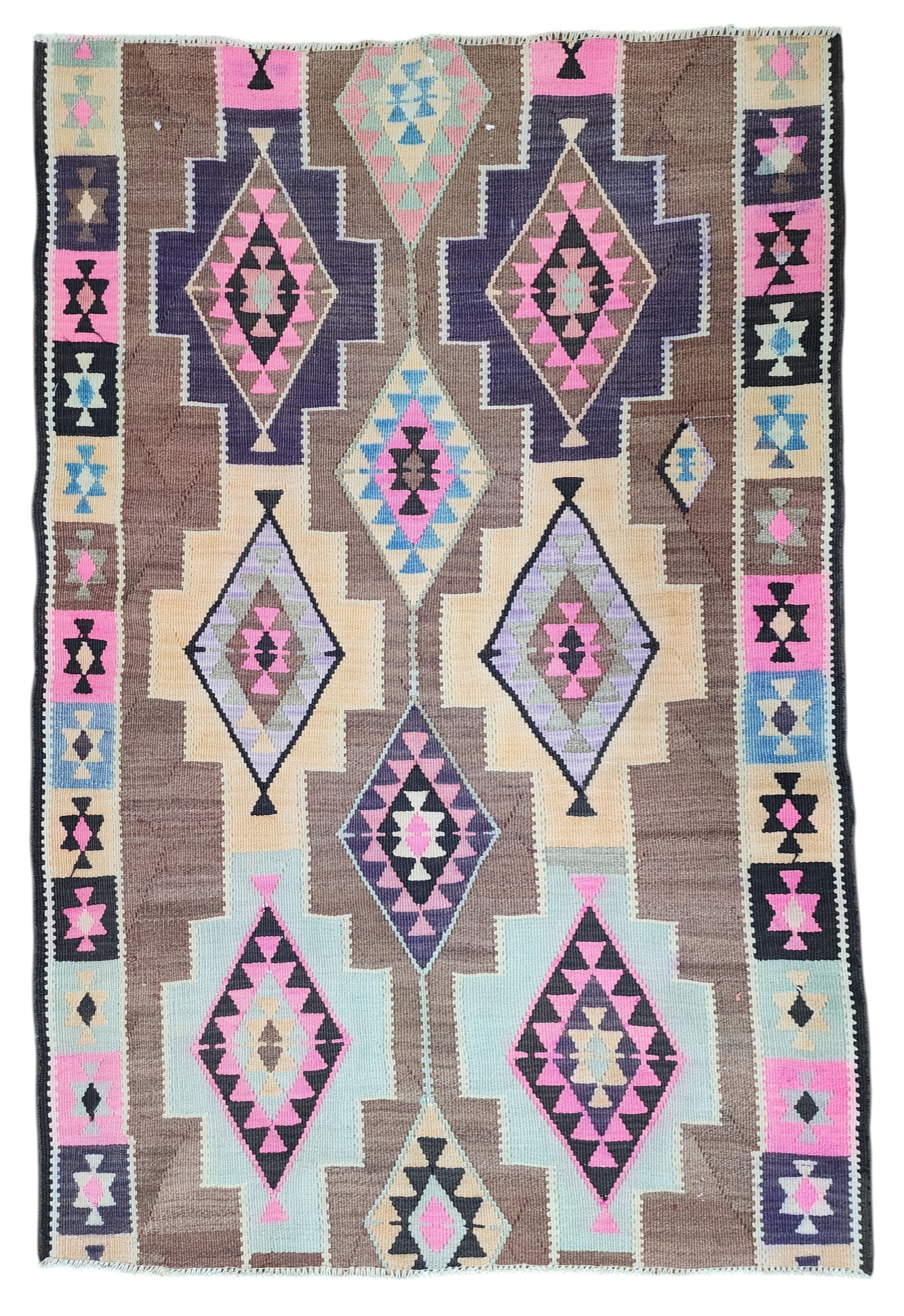 Praxithea — Vintage Kars Wool Small Rug