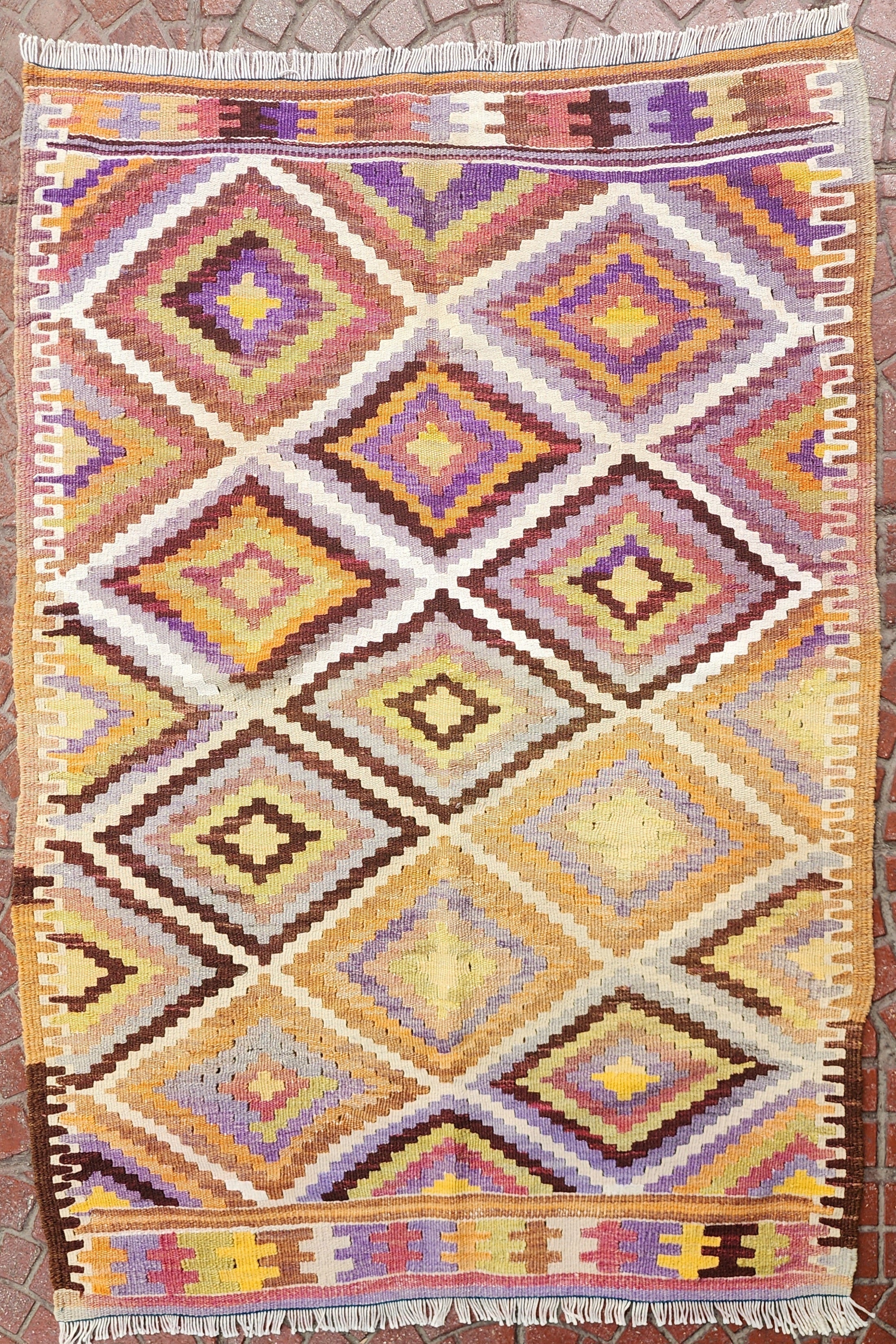 Sibylla — Vintage Anatolian Wool Small Rug