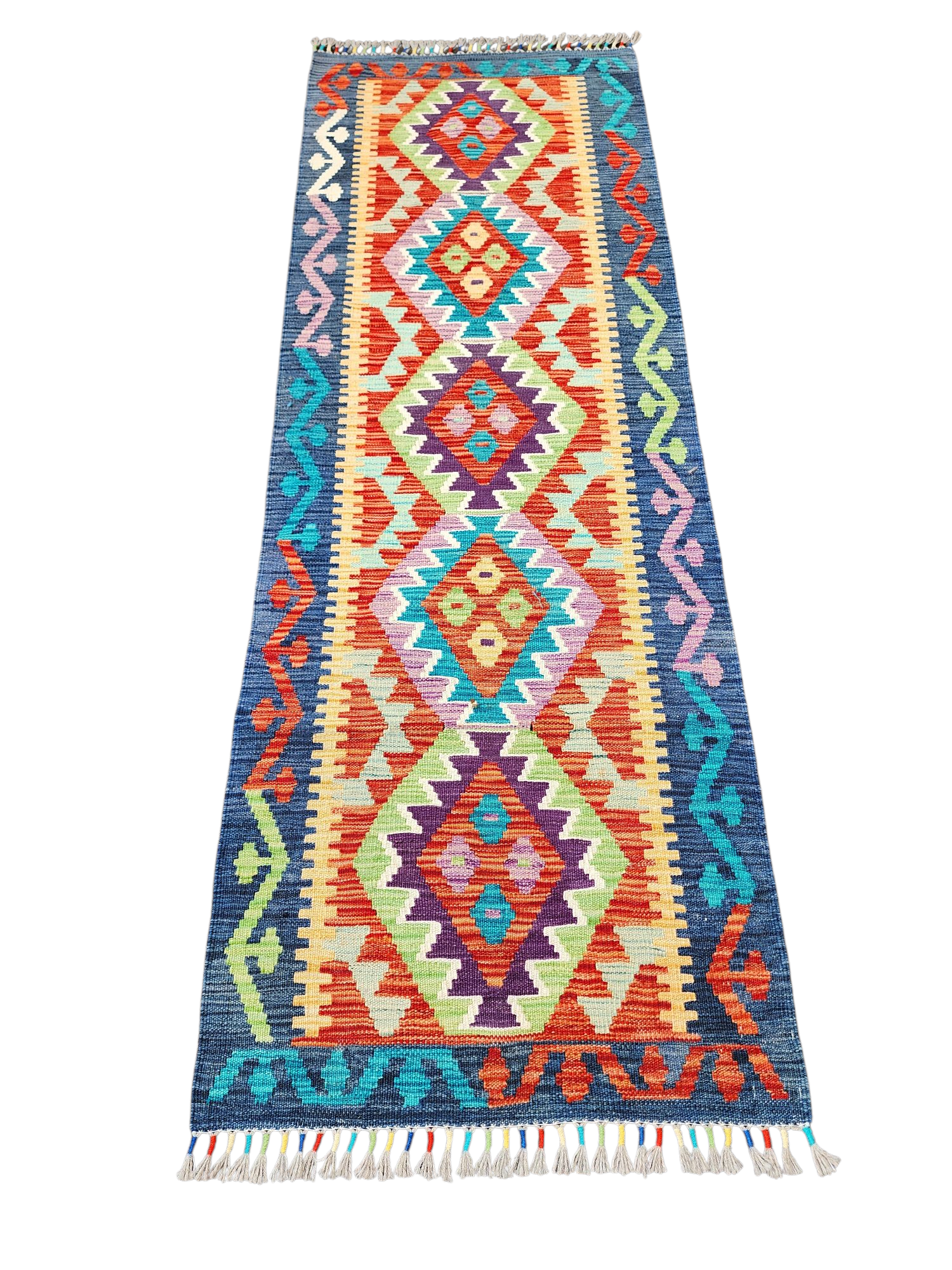 Rainbow Turkish Kilim Runner