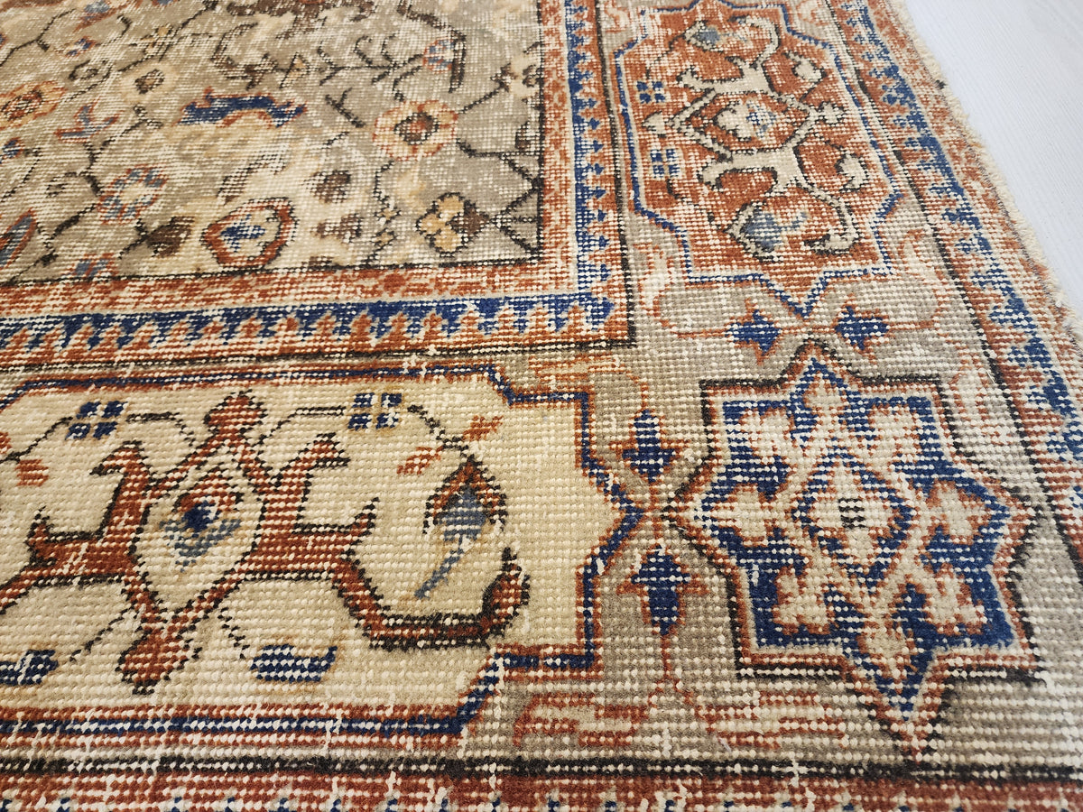 Alkmene — Vintage Oushak Wool Large Area Rug