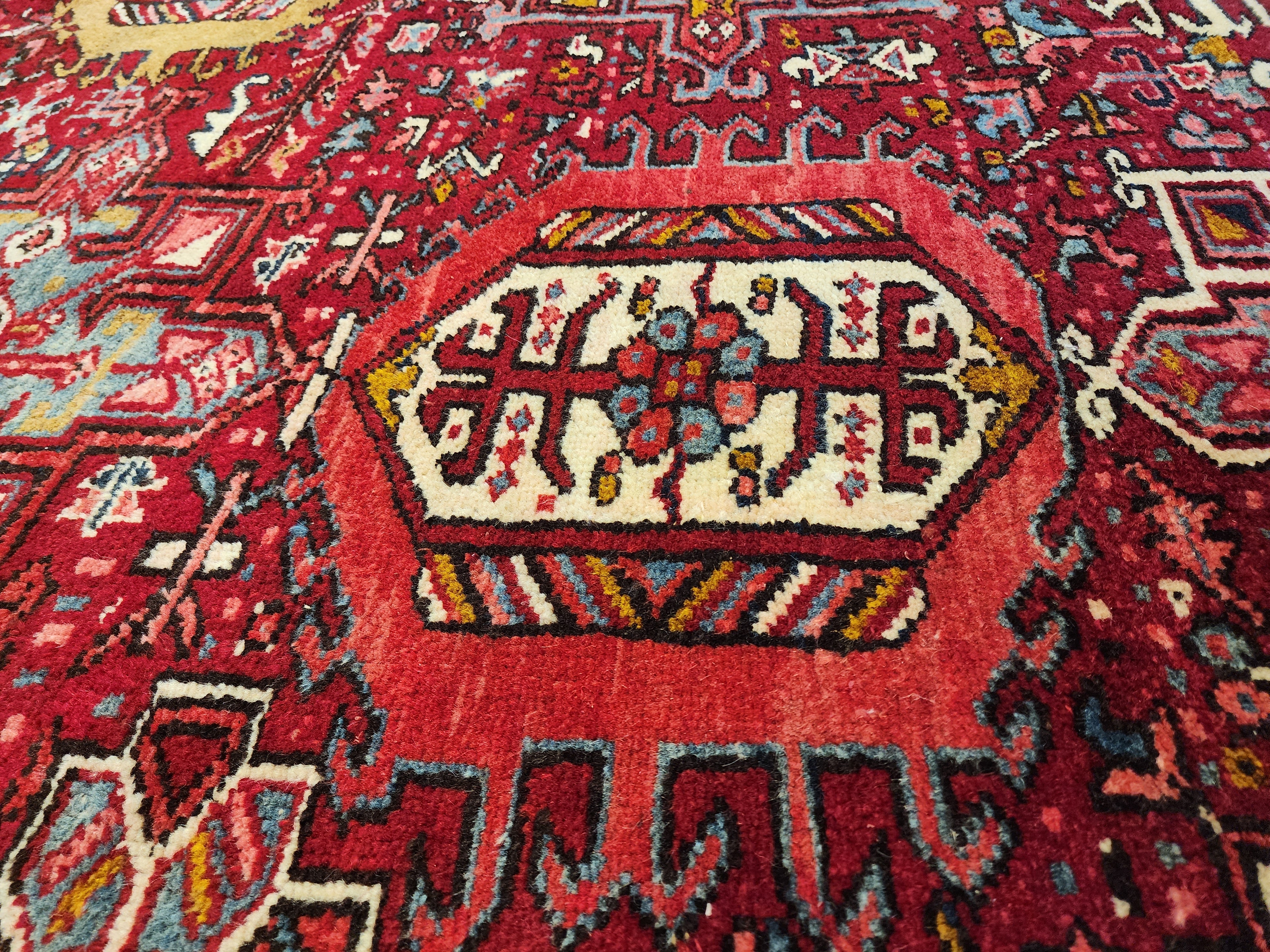 vintage Anatolian Wool Large Area Rug — styled view