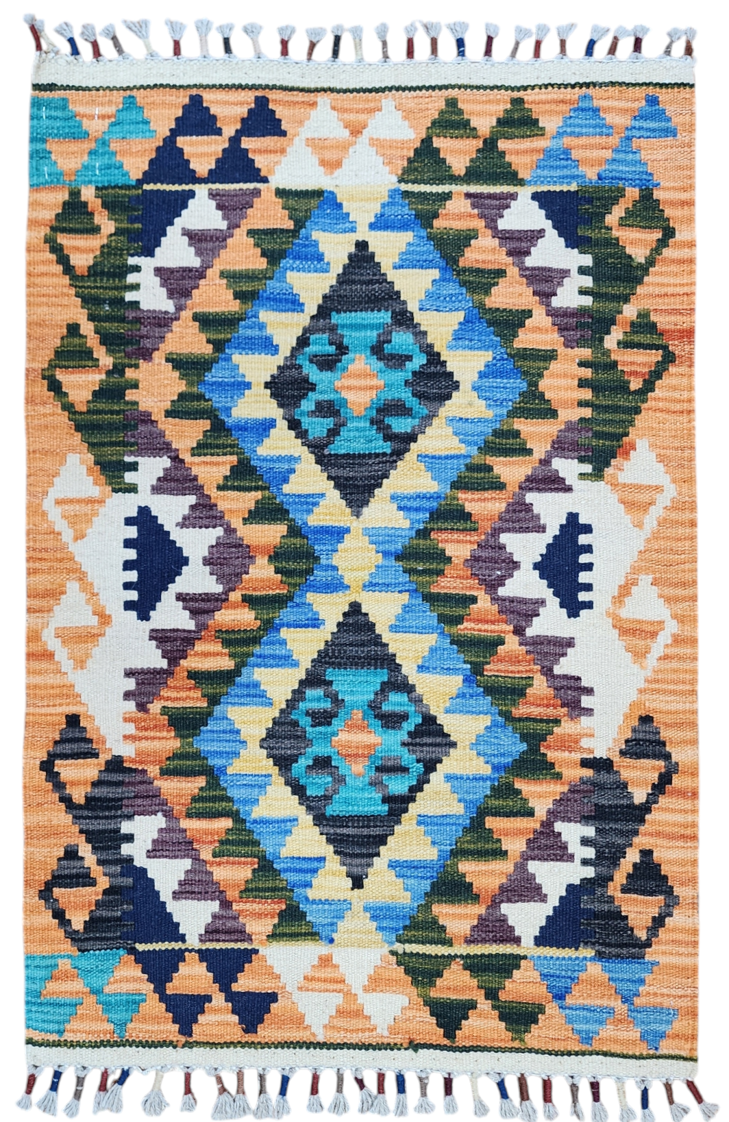 Erinys — Vintage Afghan Maimana Wool Small Rug