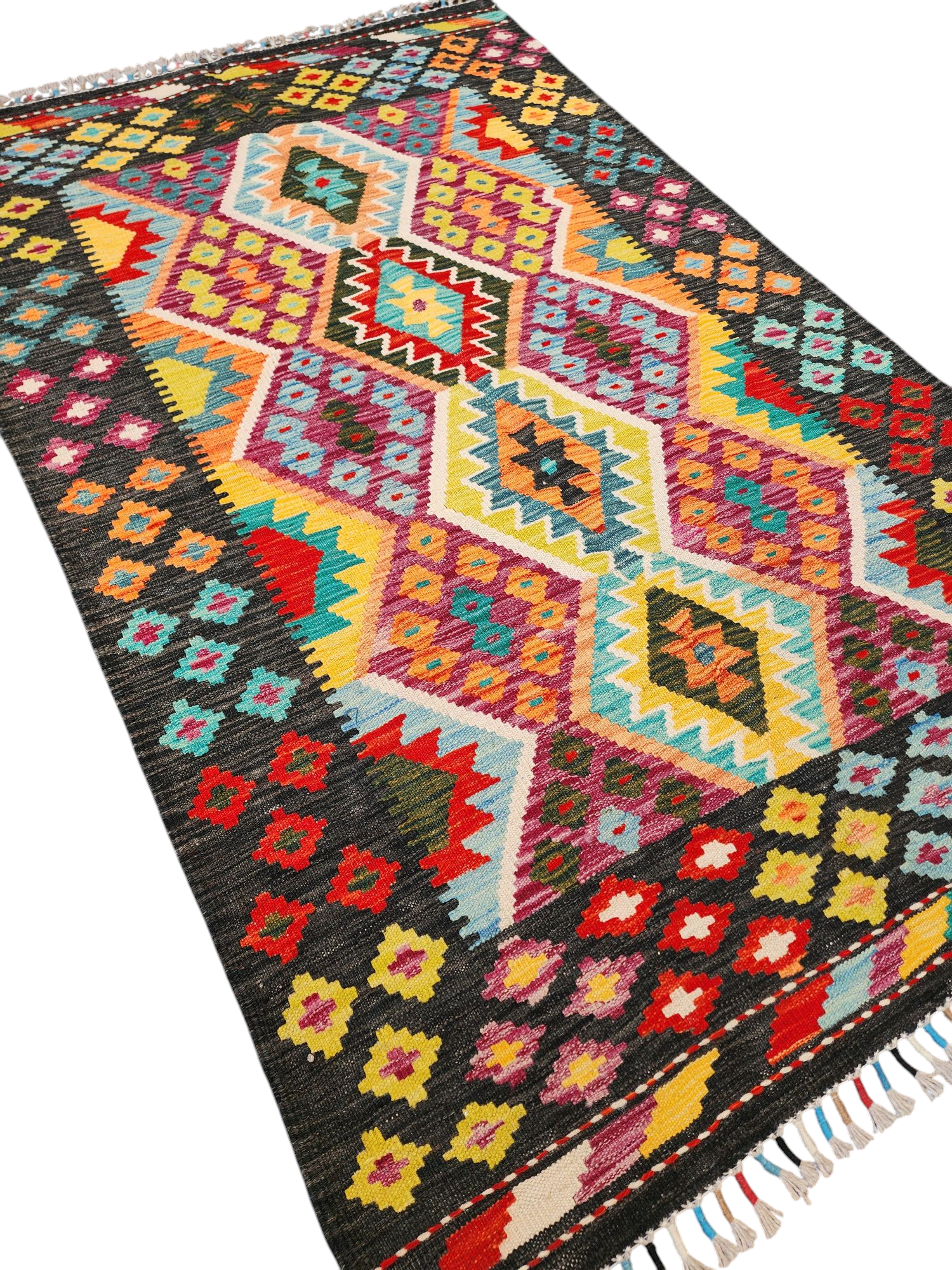 Hatepuna — Vintage Afghan Wool Small Rug