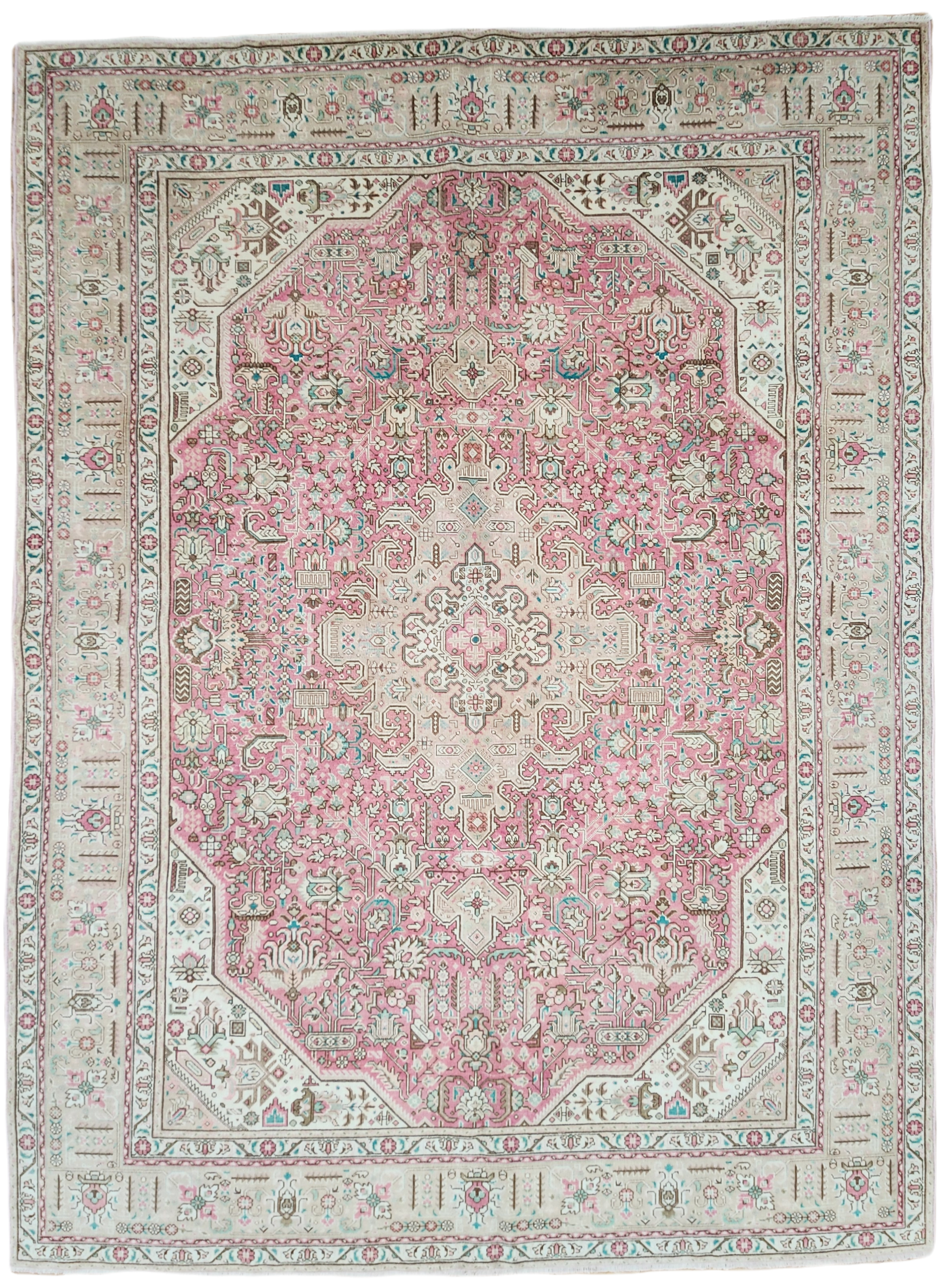 Helia — Vintage Kayseri Wool Large Area Rug
