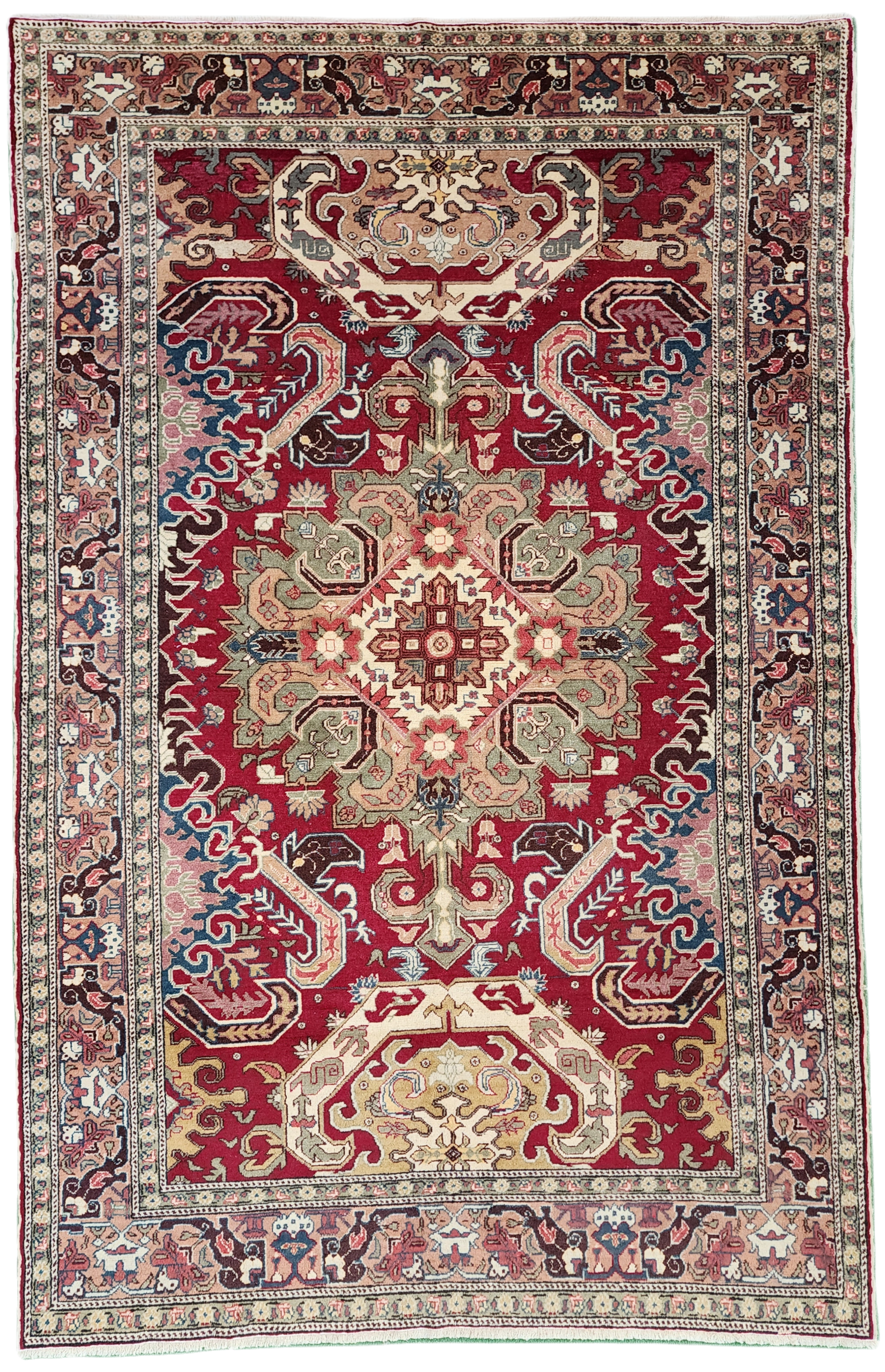 Ismene — Vintage Kayseri Silk Area Rug