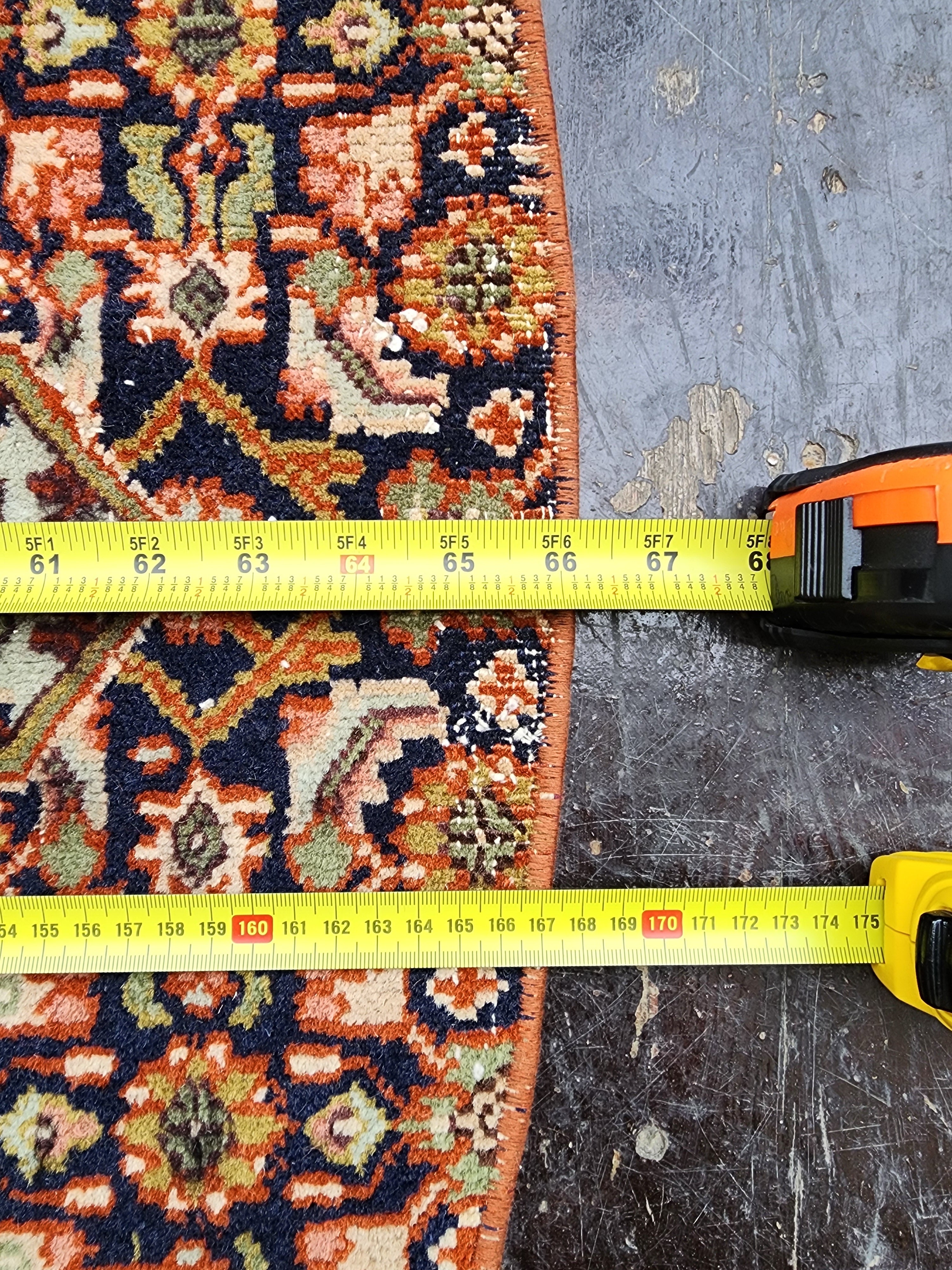 vintage Persian Area Rug — in setting