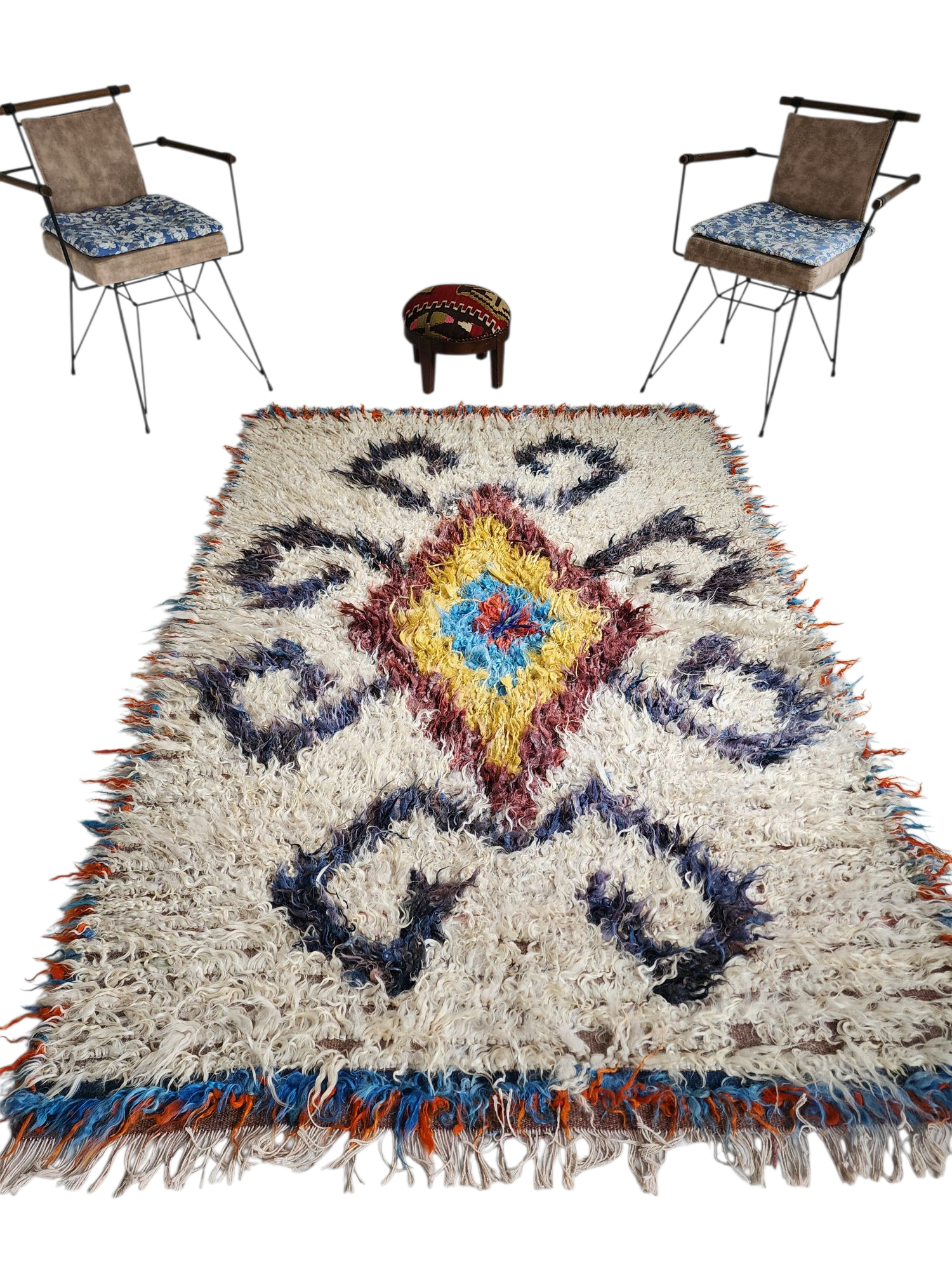 Genovefa — Vintage Turkish Wool Area Rug