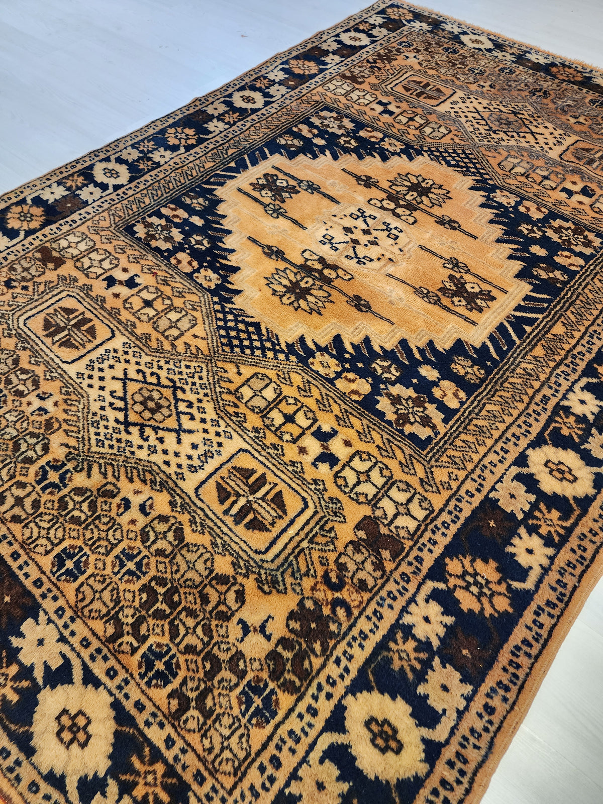 Pessinunta — Authentic Handwoven Kula Rug, Turkish Wool, Geographical Indication, Tribal Motifs
