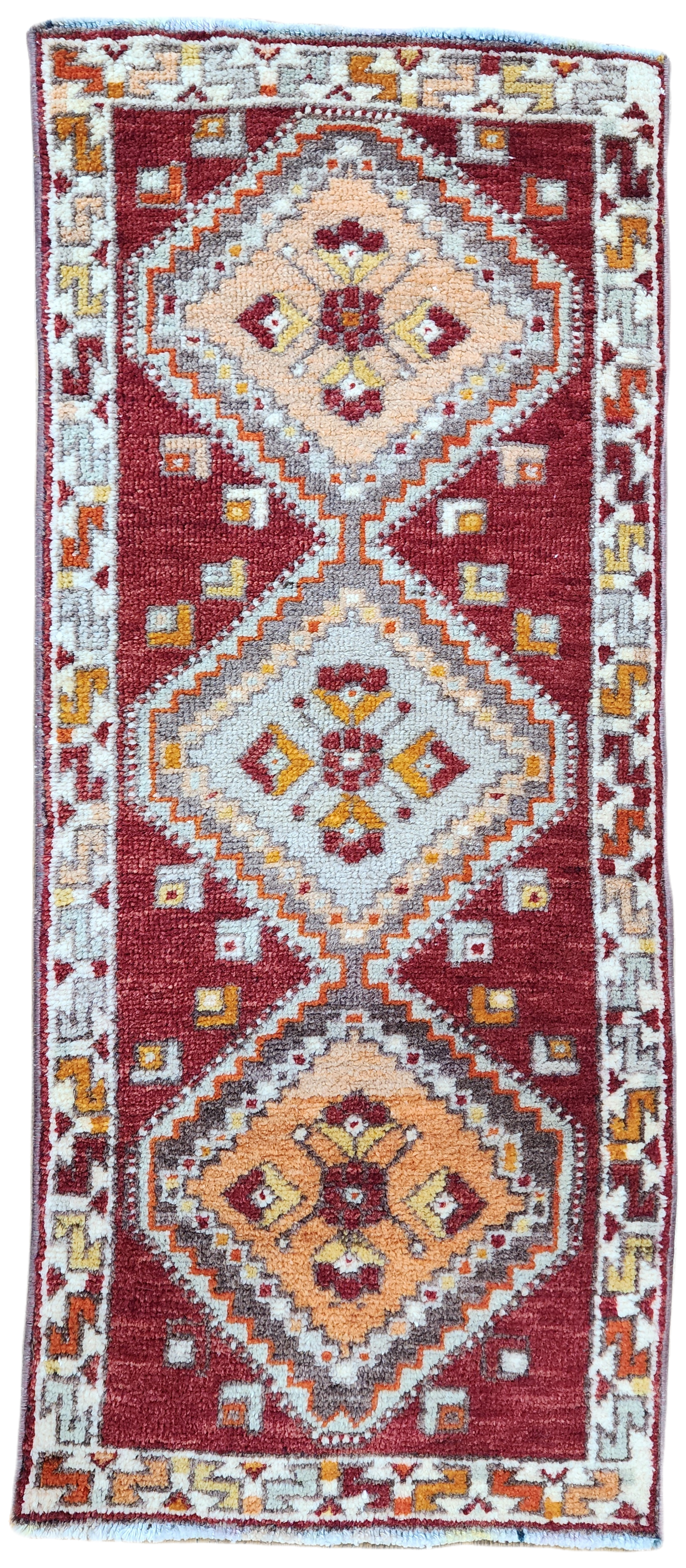 Mariamne — Vintage Sivas Wool Small Rug