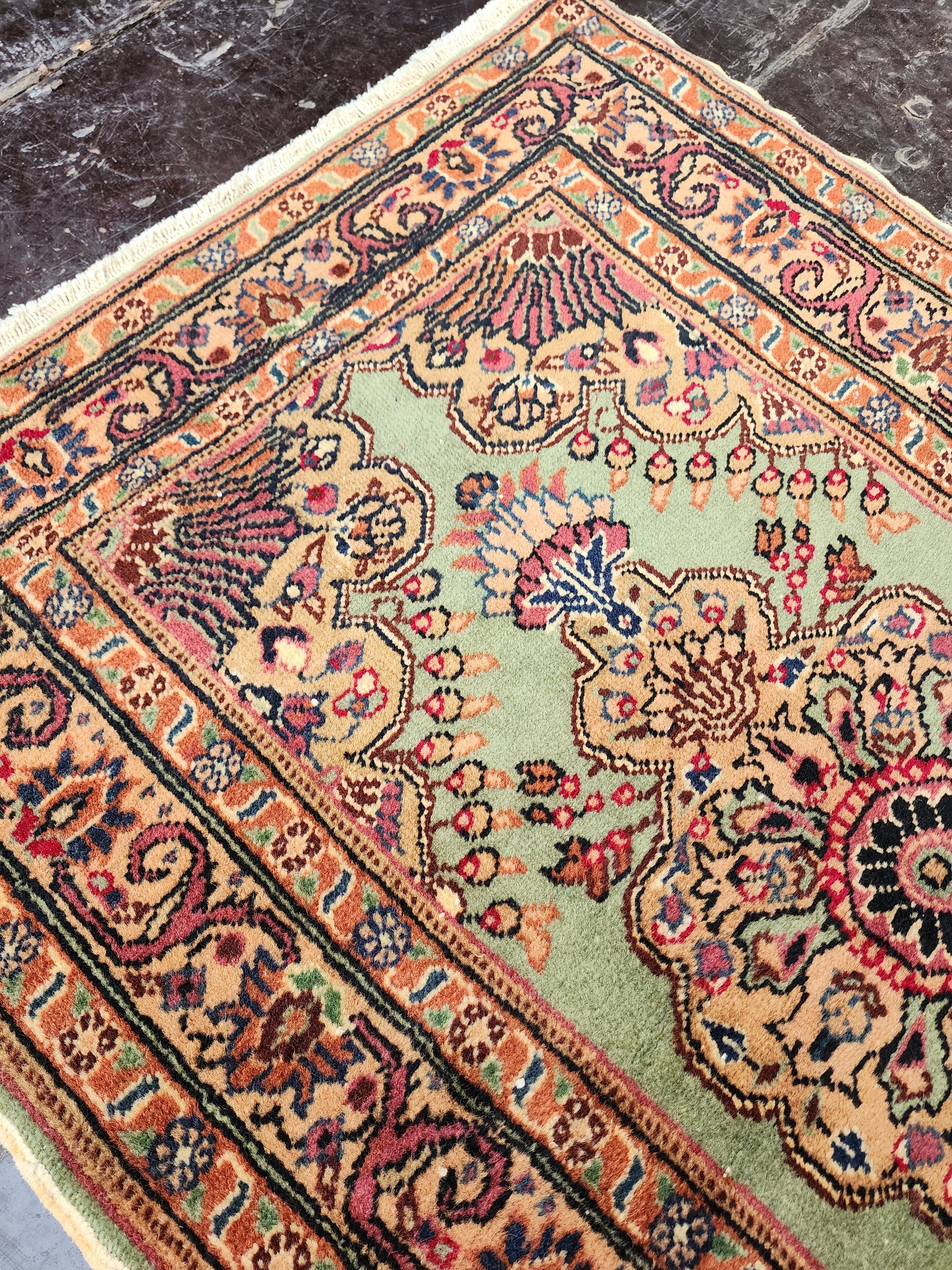vintage Kayseri Small Rug — in setting