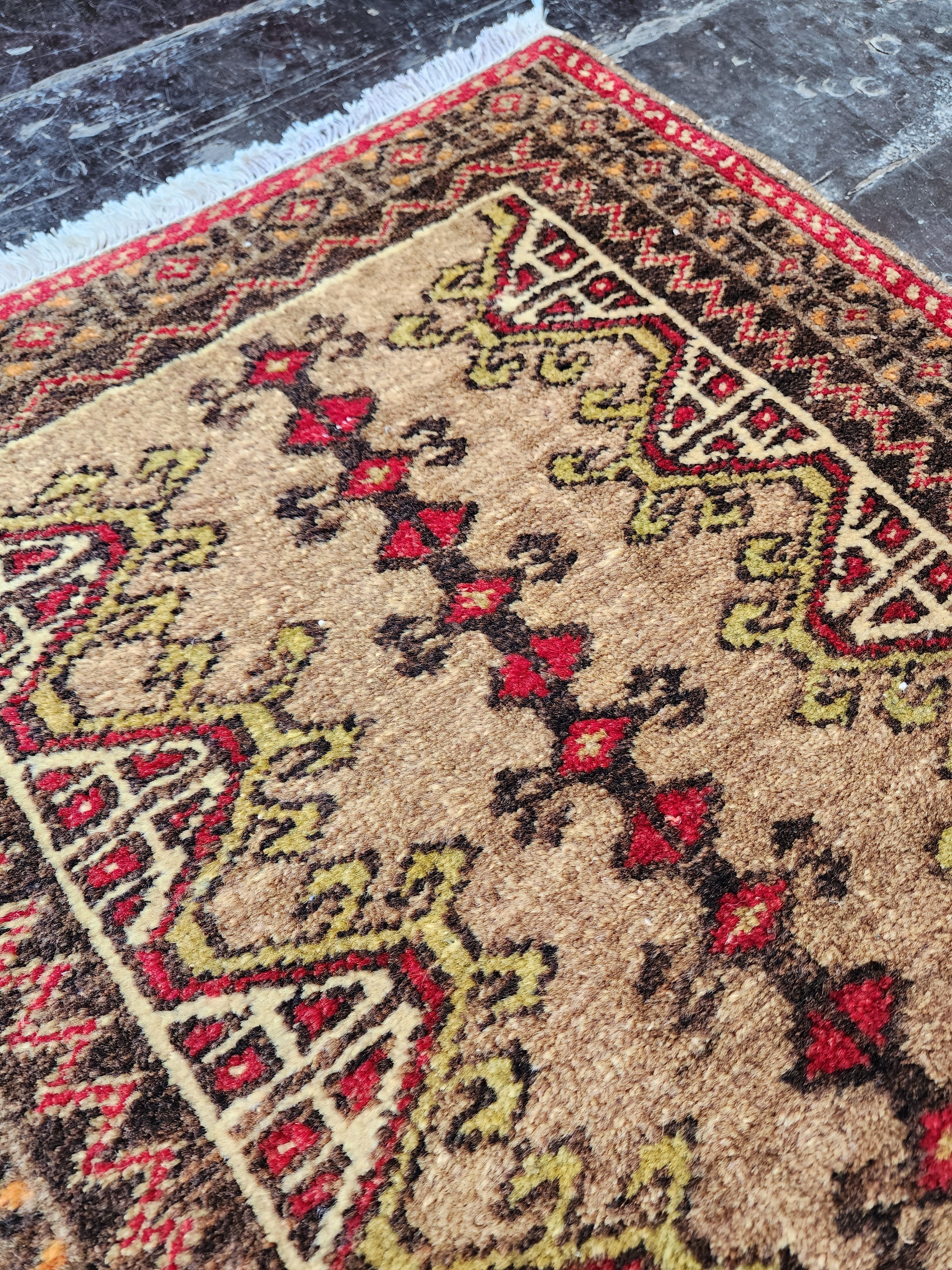 vintage Sivas Small Rug — in setting