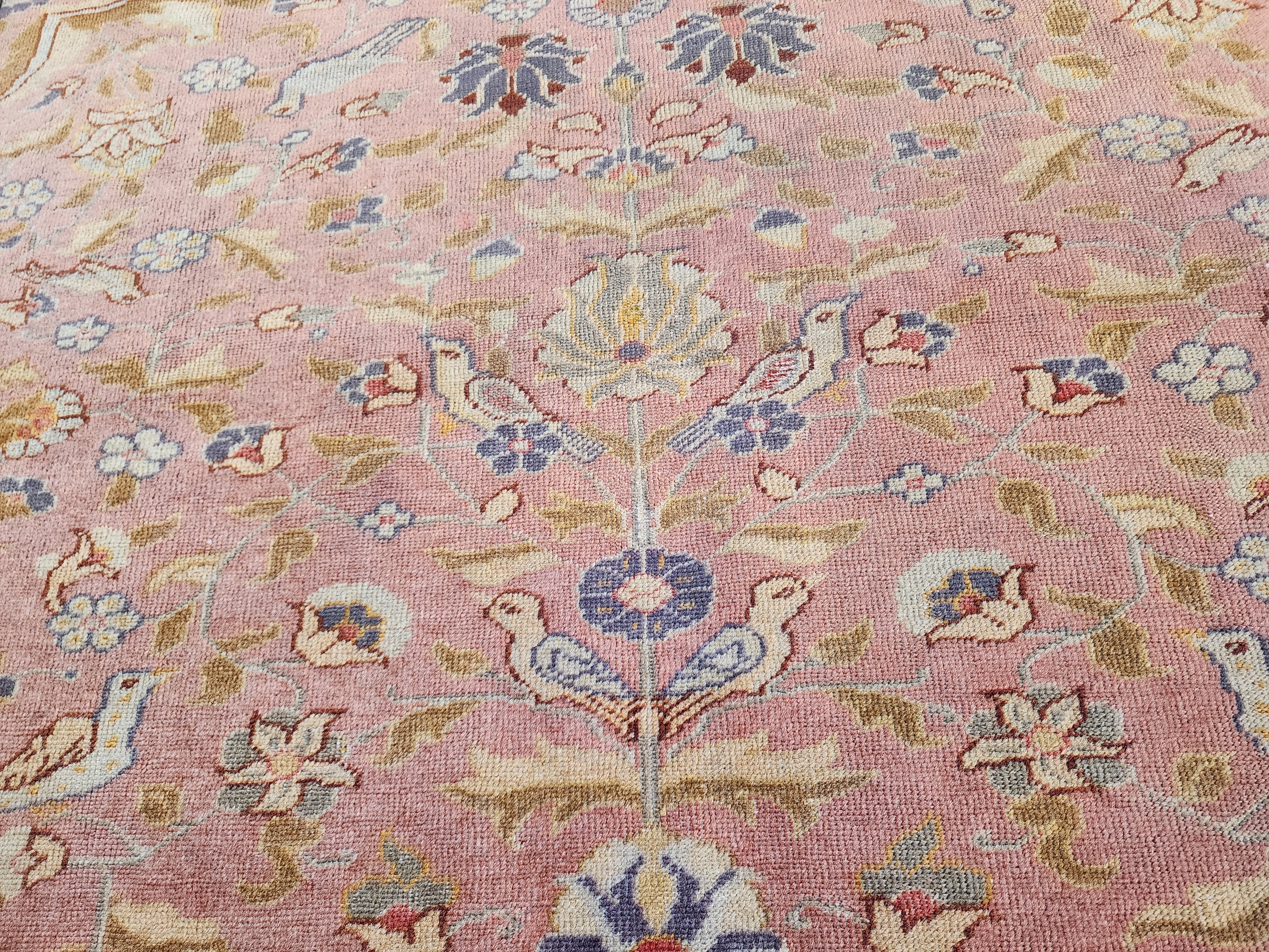 antique Kayseri Small Rug — in setting