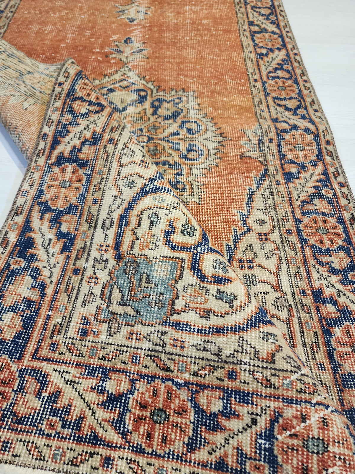 Hand-Knotted Turkish Wool Runner — photo 13