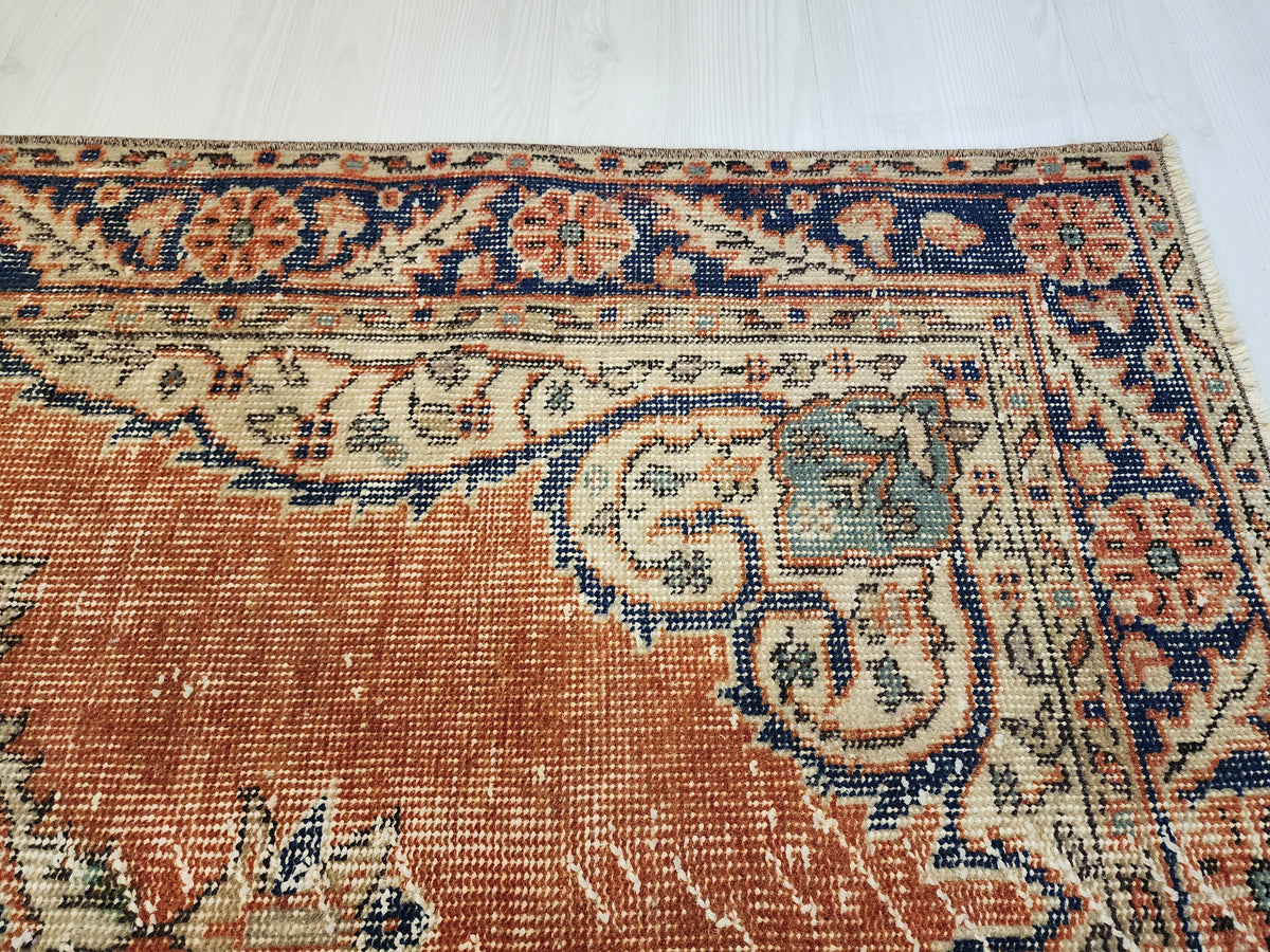 Hand-Knotted Turkish Wool Runner — photo 7