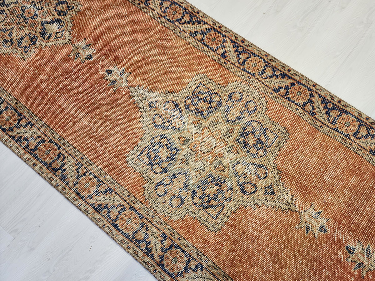 Hand-Knotted Turkish Wool Runner — photo 9