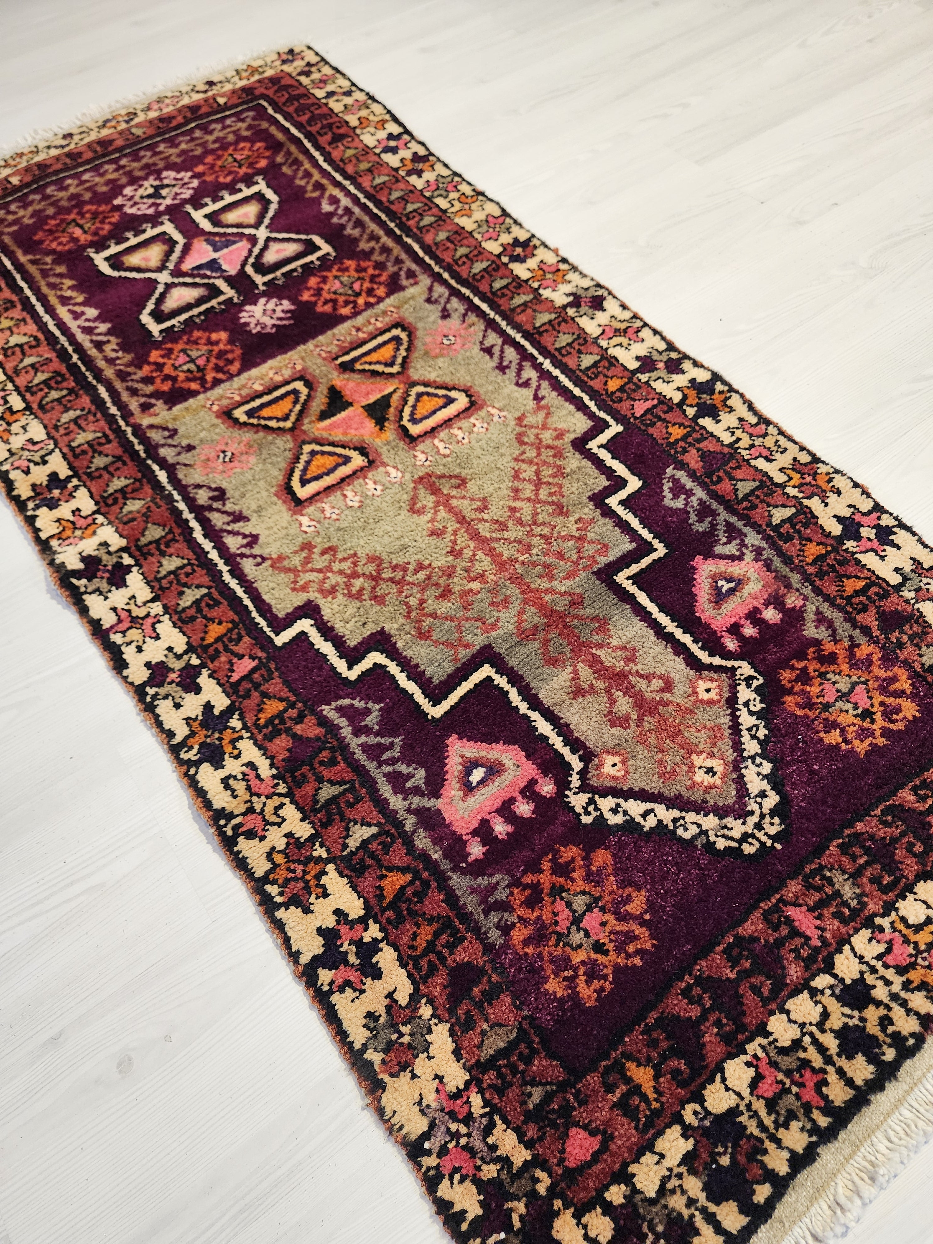 Ichnaea — Antique Oushak Wool Small Rug