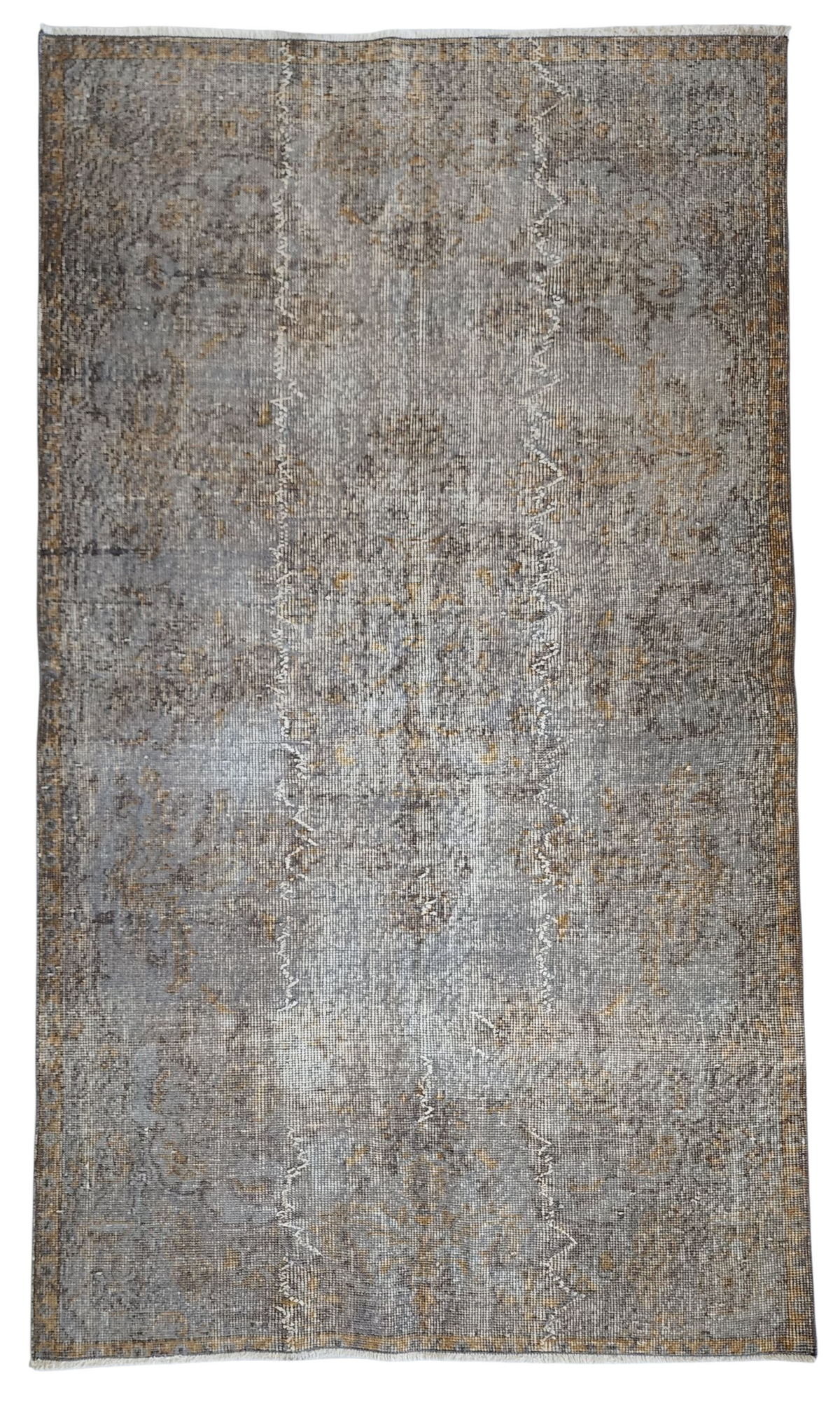 Vintage Anatolian Wool Small Rug | Hand-Knotted | TurkishRug