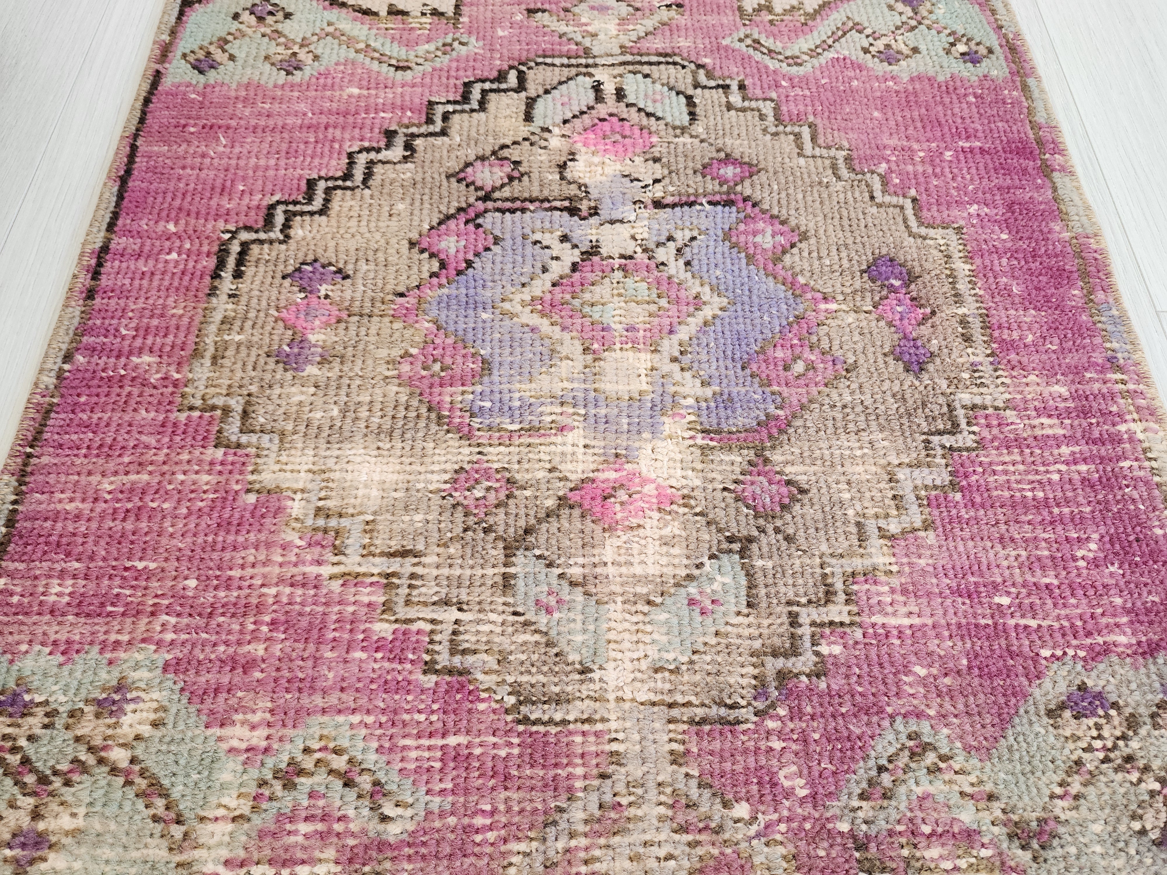 Handmade Small Turkish Rug