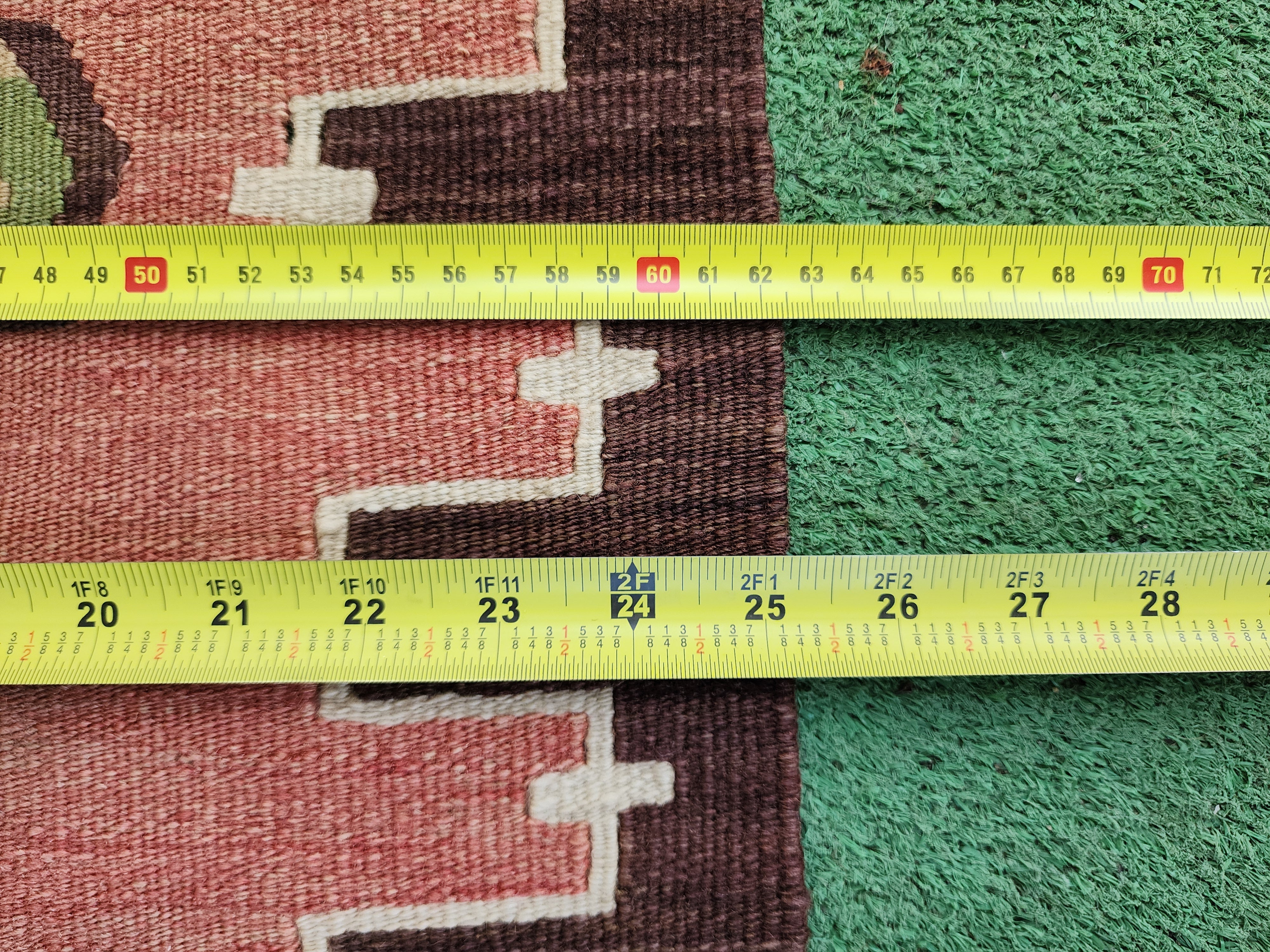 Earthy Tones Esme Kilim, 3'3''x2'1''