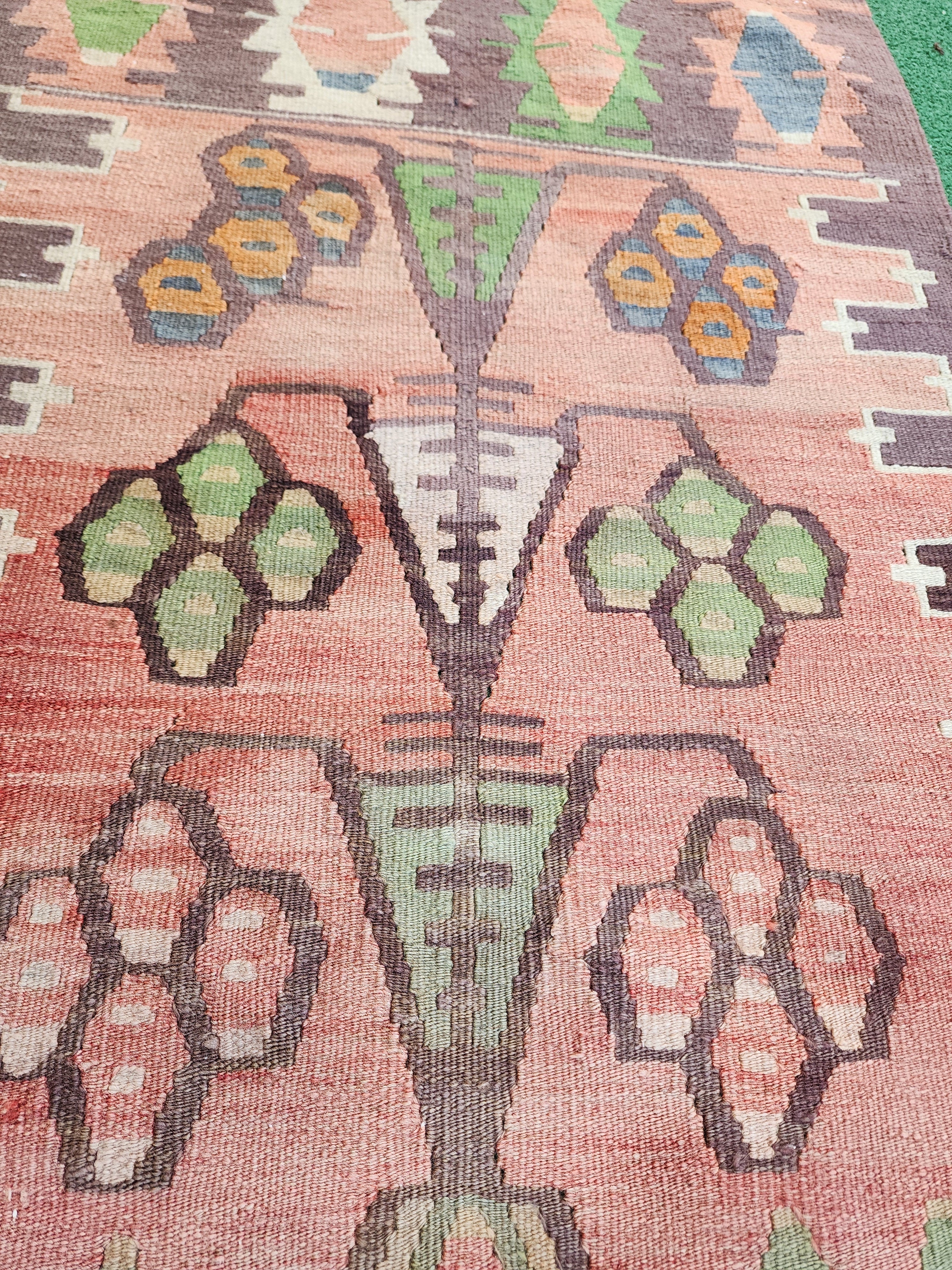 vintage Anatolian Small Rug — in setting