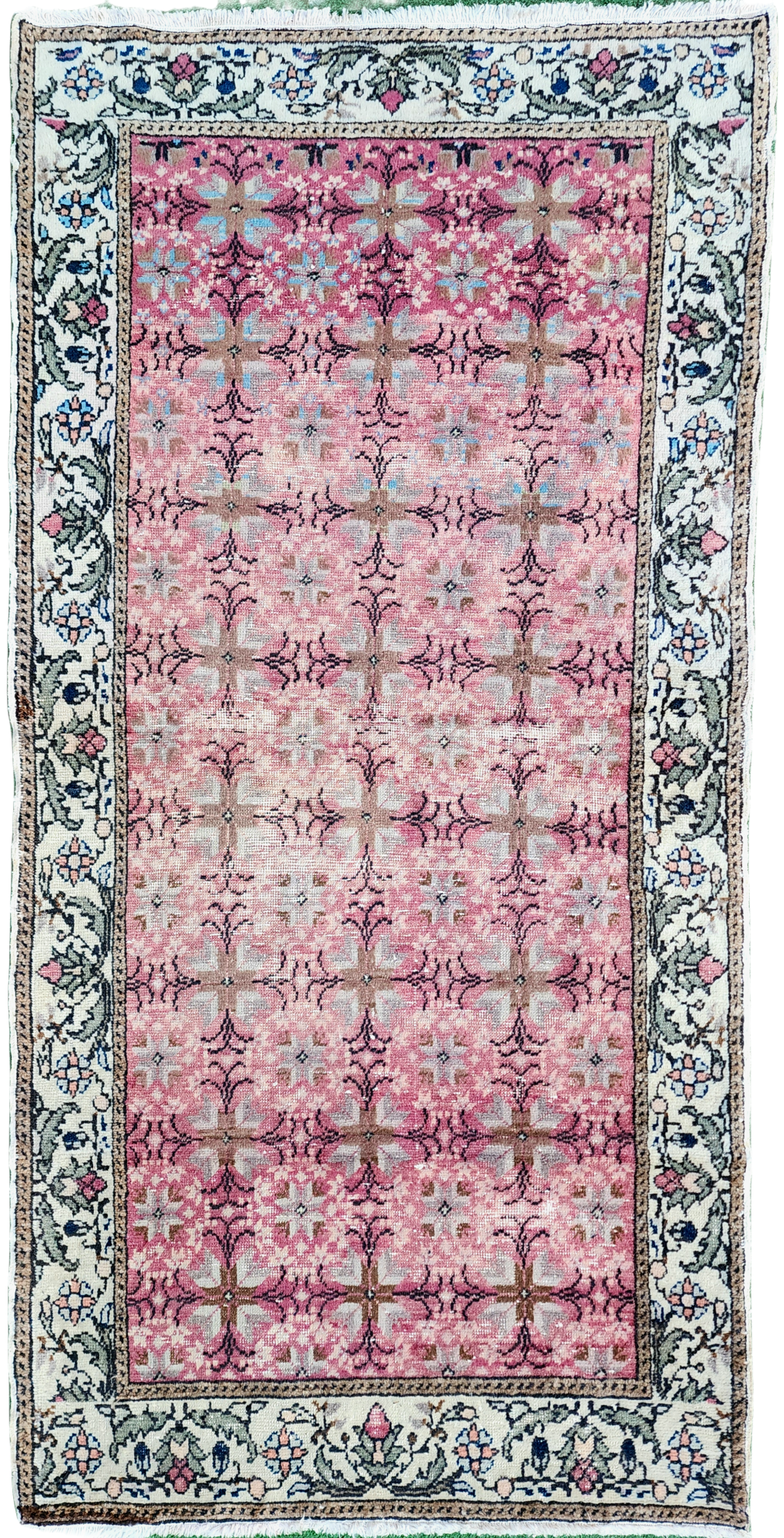 Vintage Kayseri Turkish Rug 5'7" x 2'9"