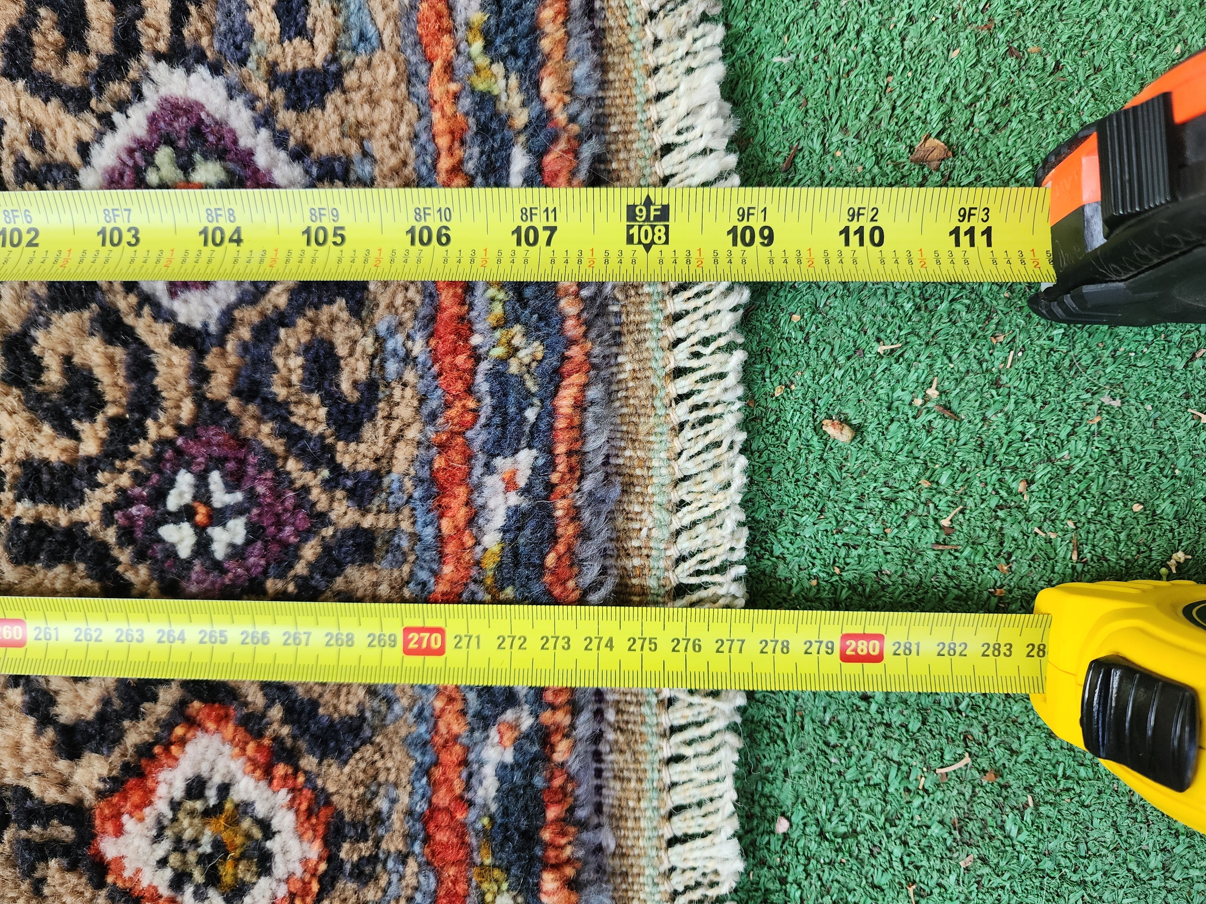 vintage Anatolian Wool Area Rug — styled view