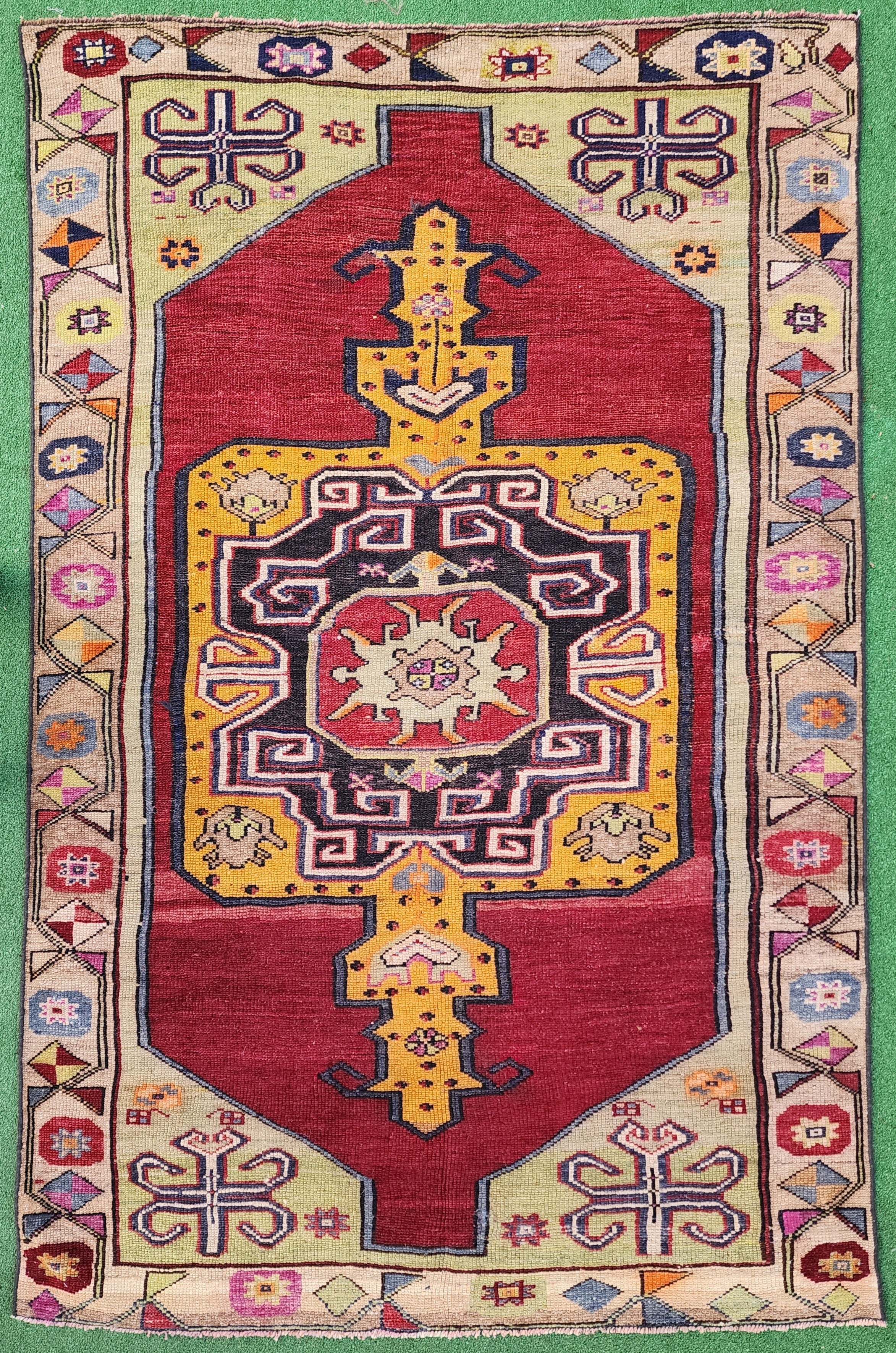 Semele — Antique Anatolian Wool Area Rug