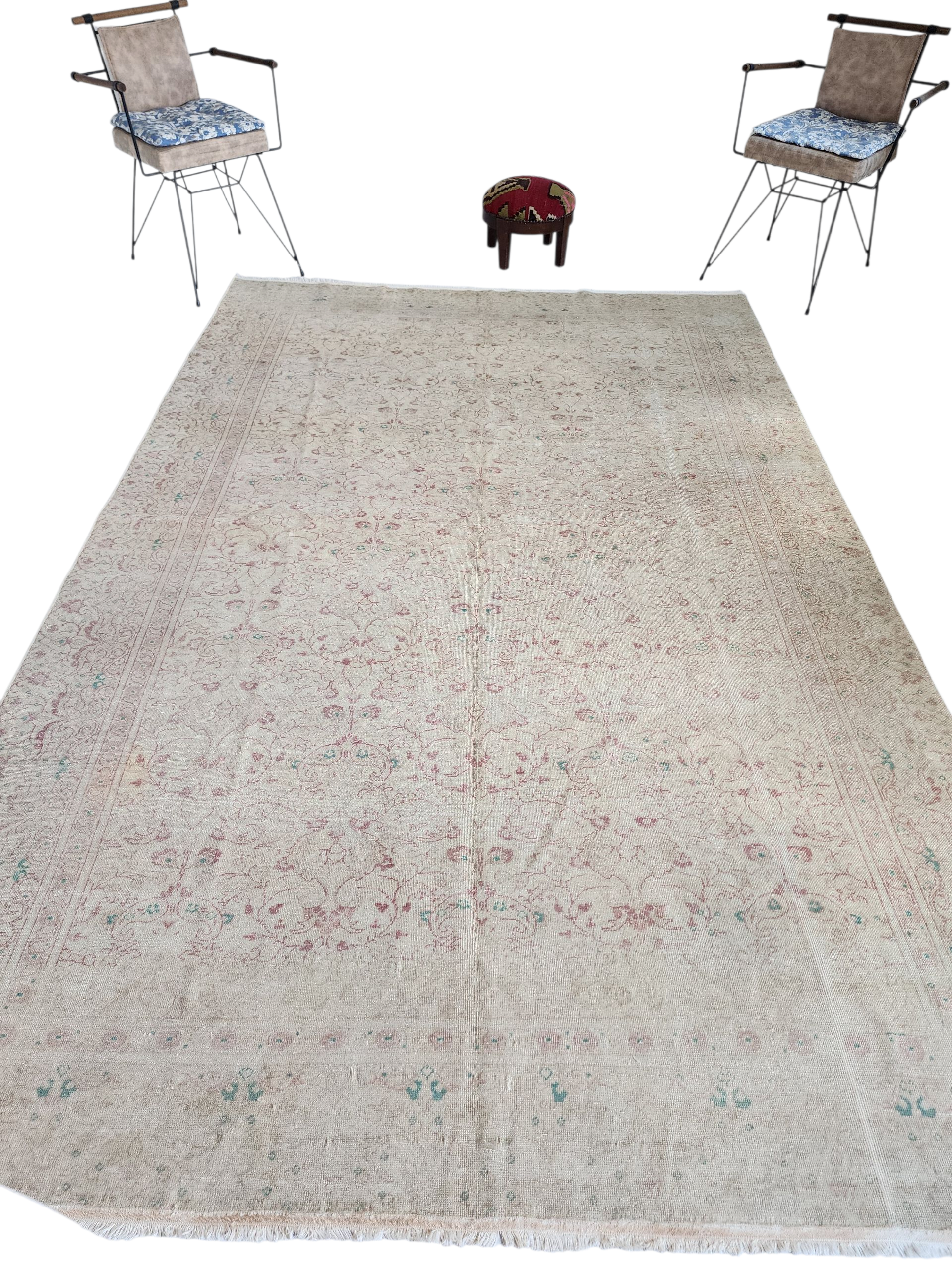 Hatuniye — Vintage Kayseri Wool Large Area Rug