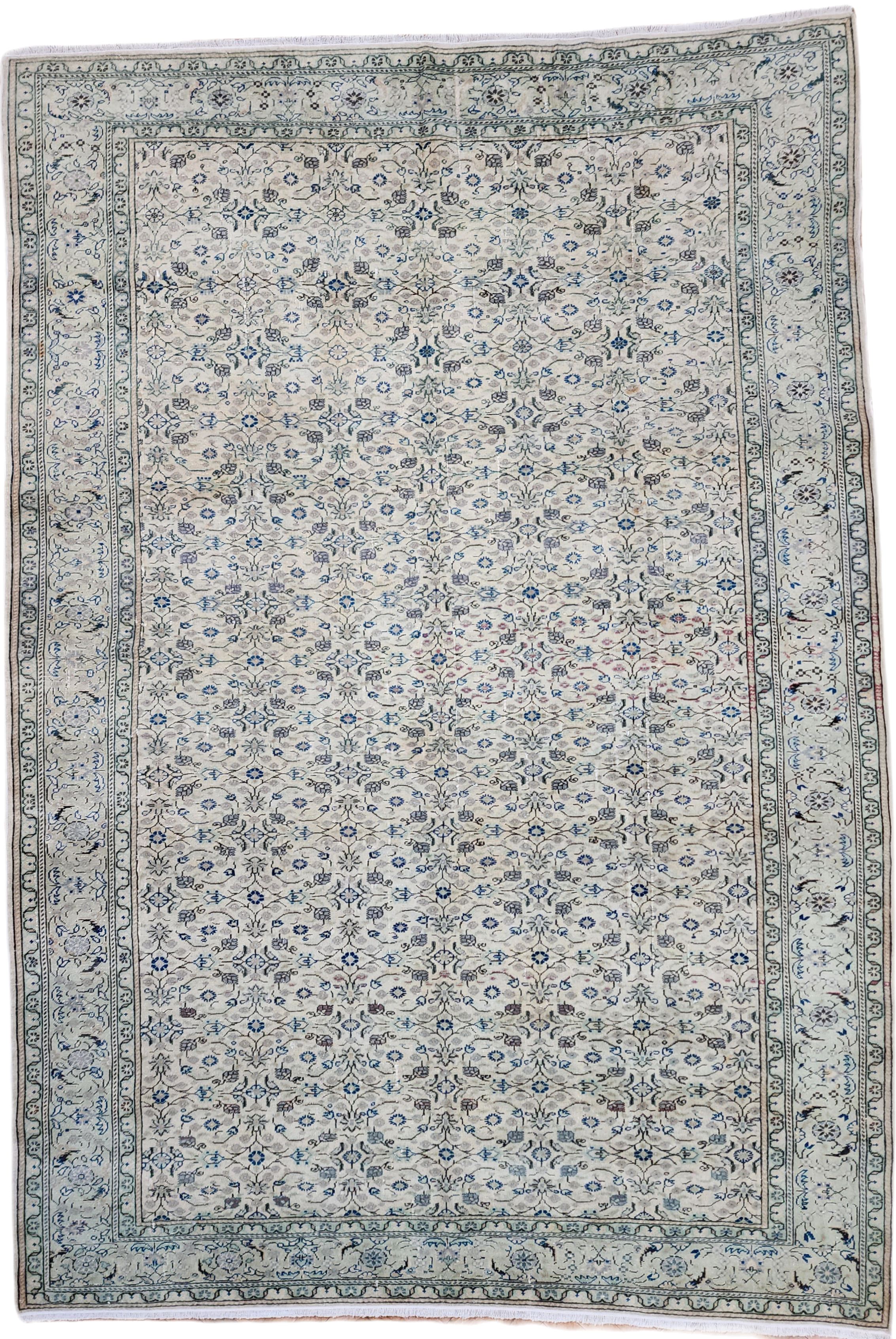 Lyubova — Vintage Kayseri Wool Large Area Rug