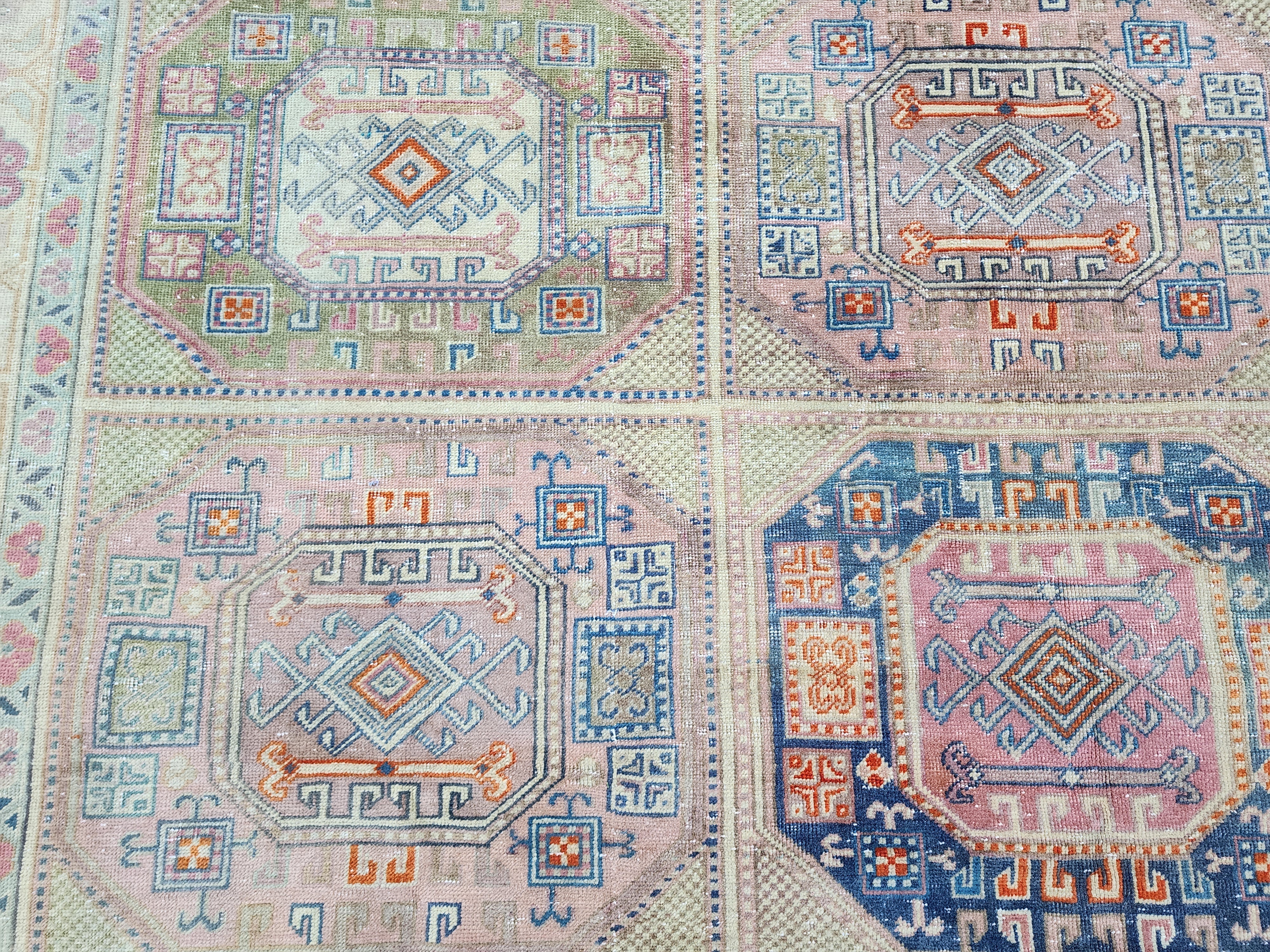 vintage Kayseri Large Area Rug — styled view