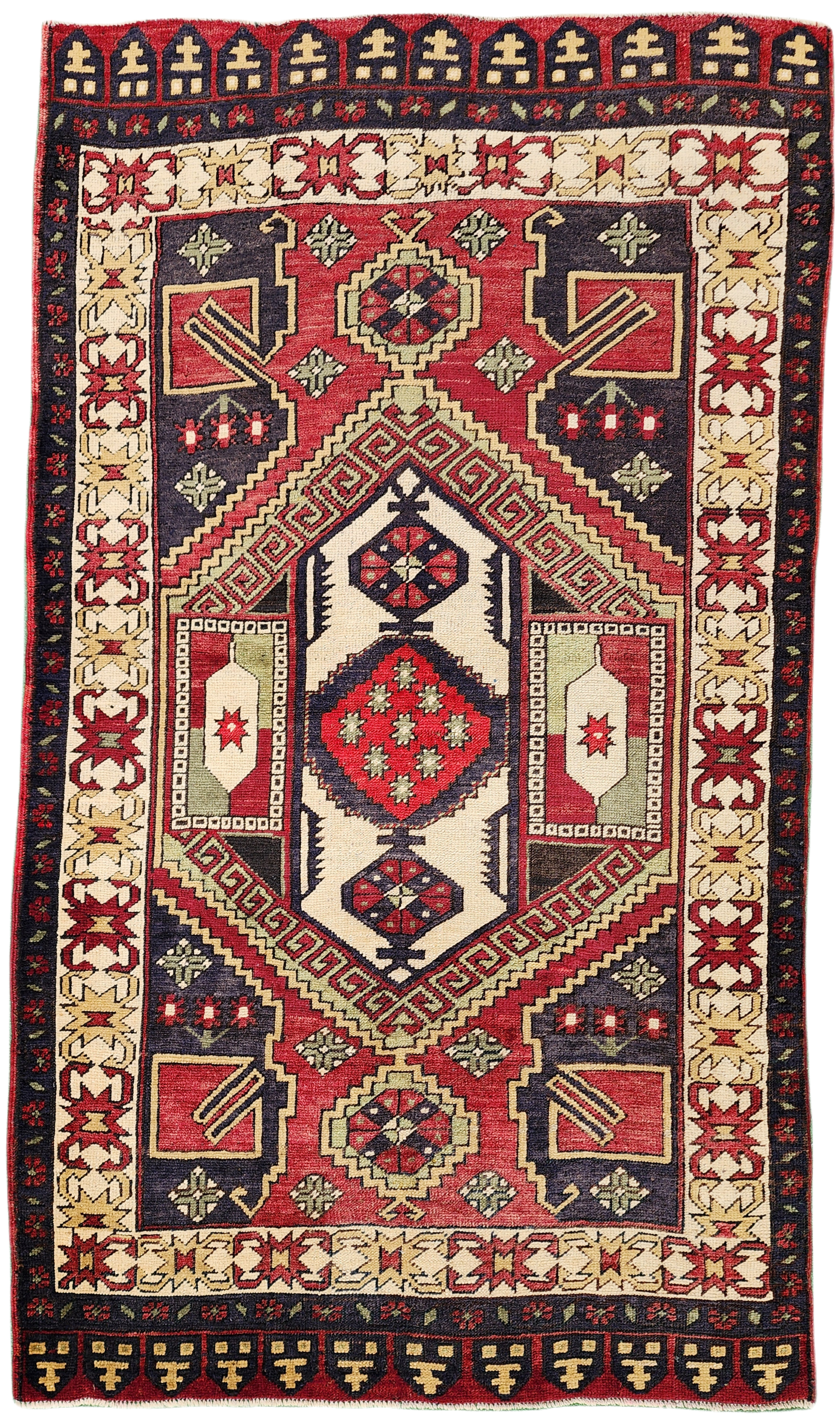 Trysa — Antique Konya Wool Small Rug