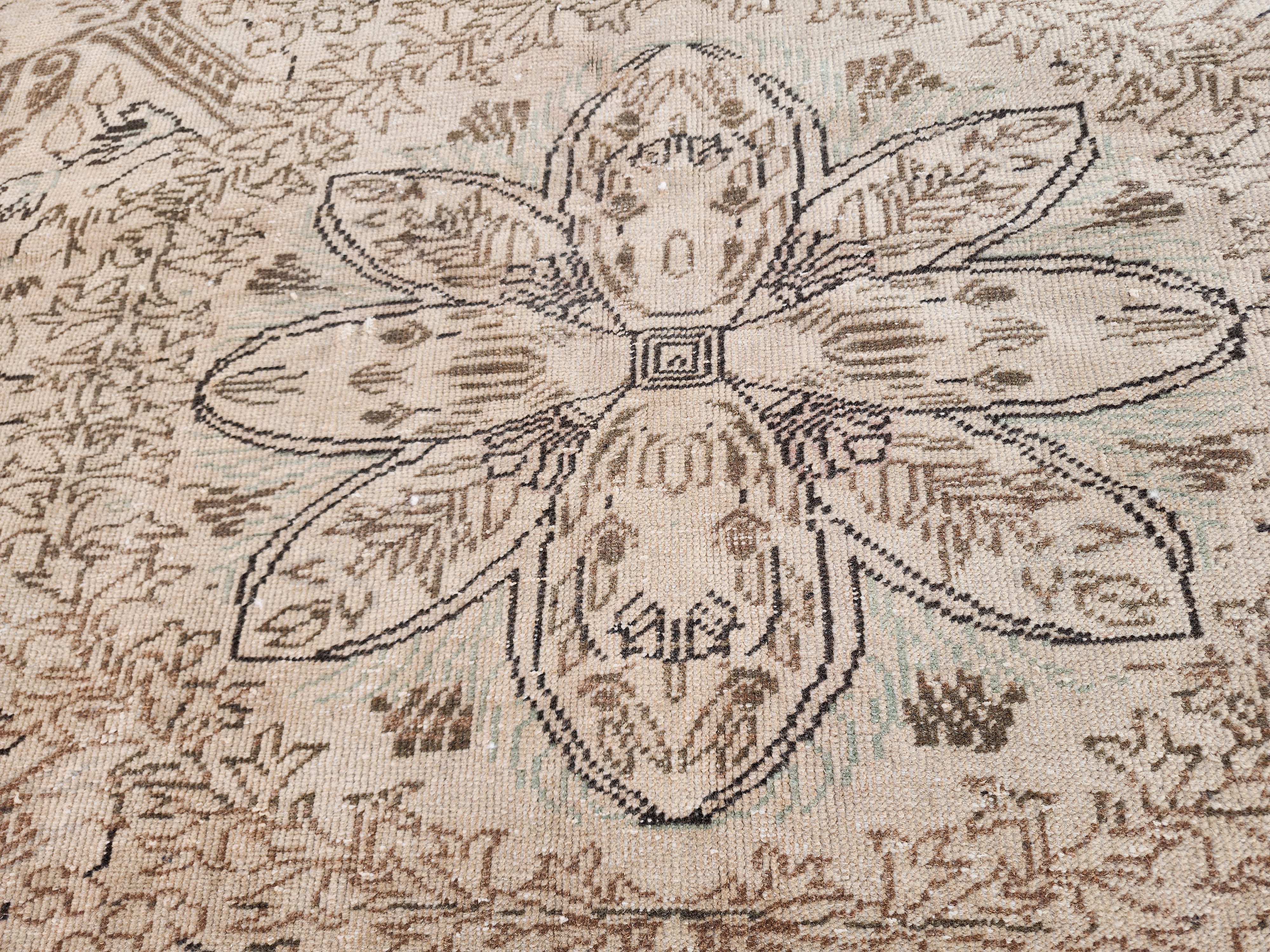 vintage Anatolian Large Area Rug — styled view