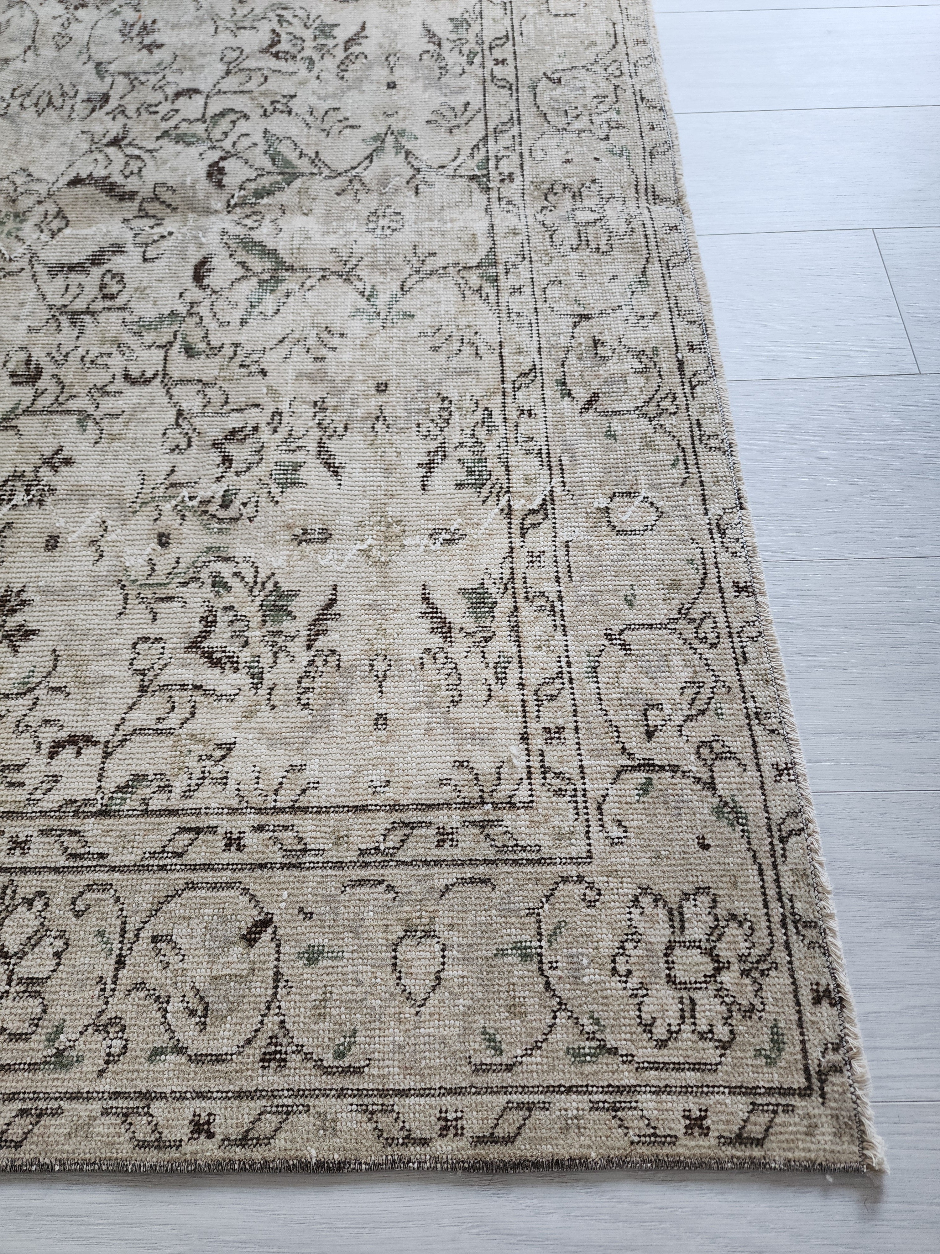 vintage Anatolian Area Rug — in setting