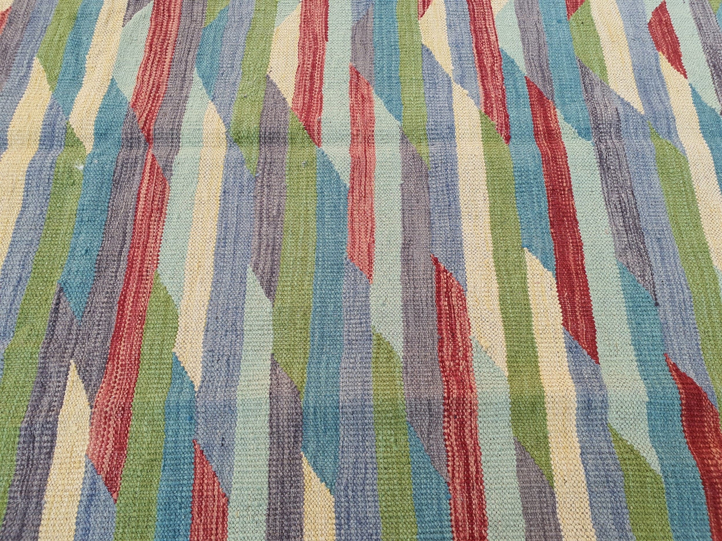 Oushak Kilim Vintage Rug 6 x 4 ft Turkish Carpet Moroccan Rug, Rustic Decor Bohemian Rug, Persian Carpet Handmade Rug, Recycled Floor Rug