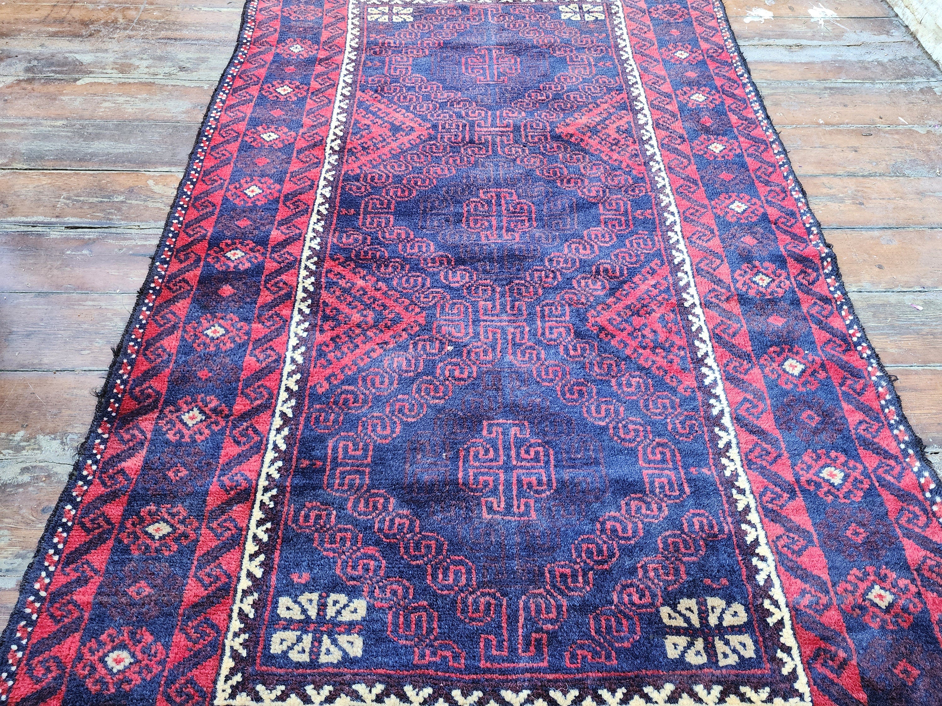 Persian Area Rug 6'4"x3'6"