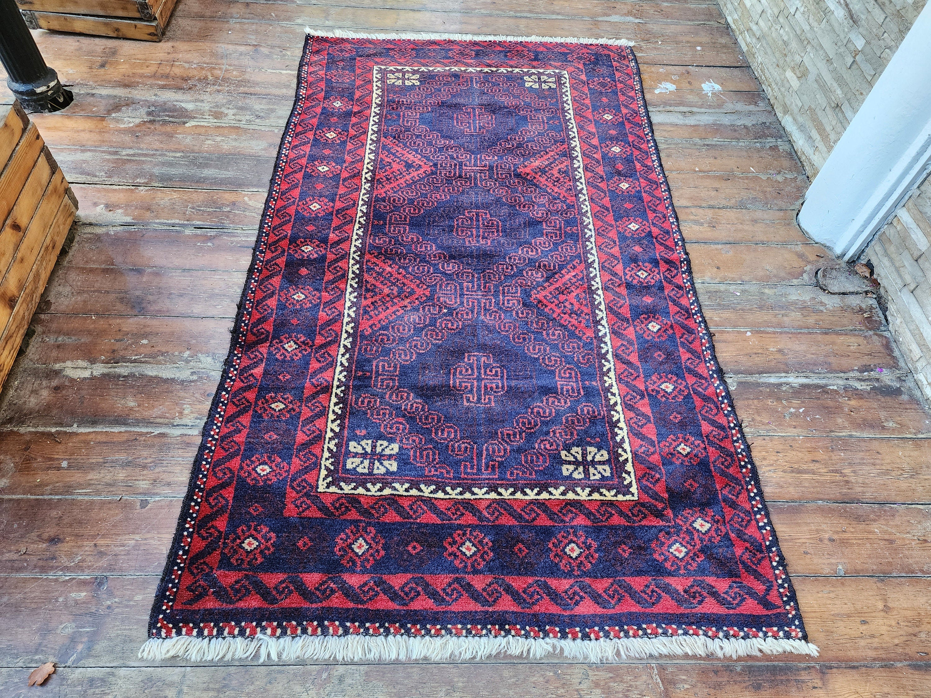 Persian Area Rug 6'4"x3'6"
