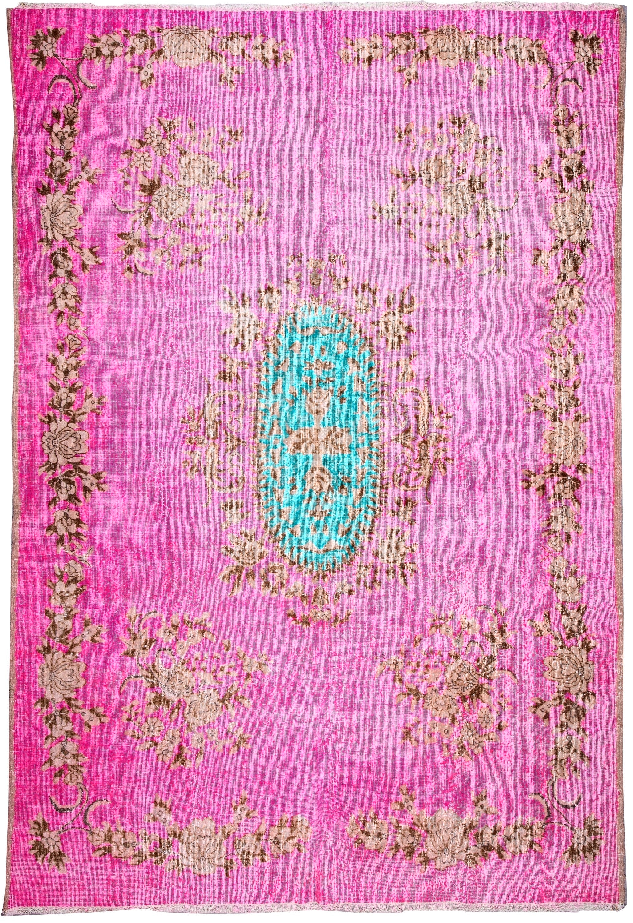 Vibrant Overdyed Turkish Carpets