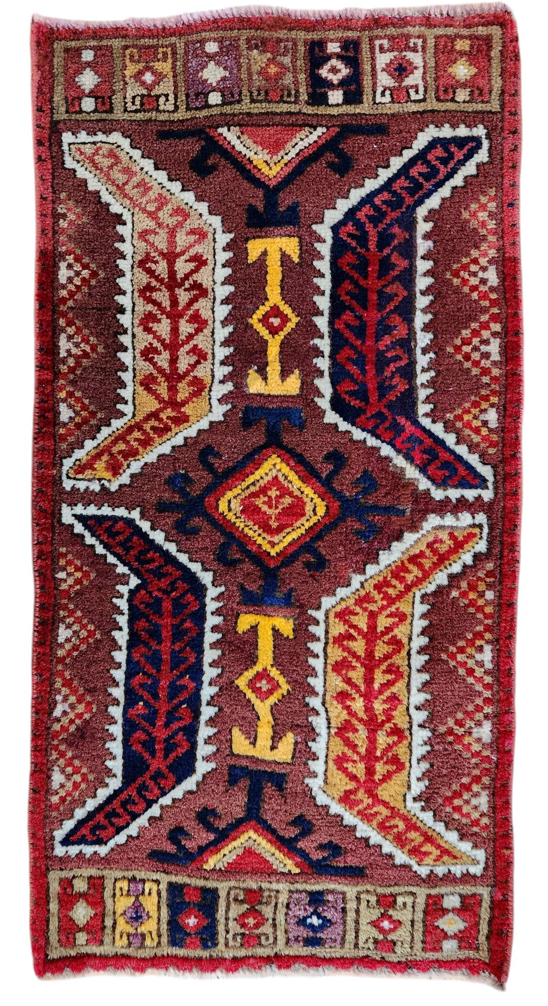 Antique Konya Karapinar Rug 1'6''x2'9''