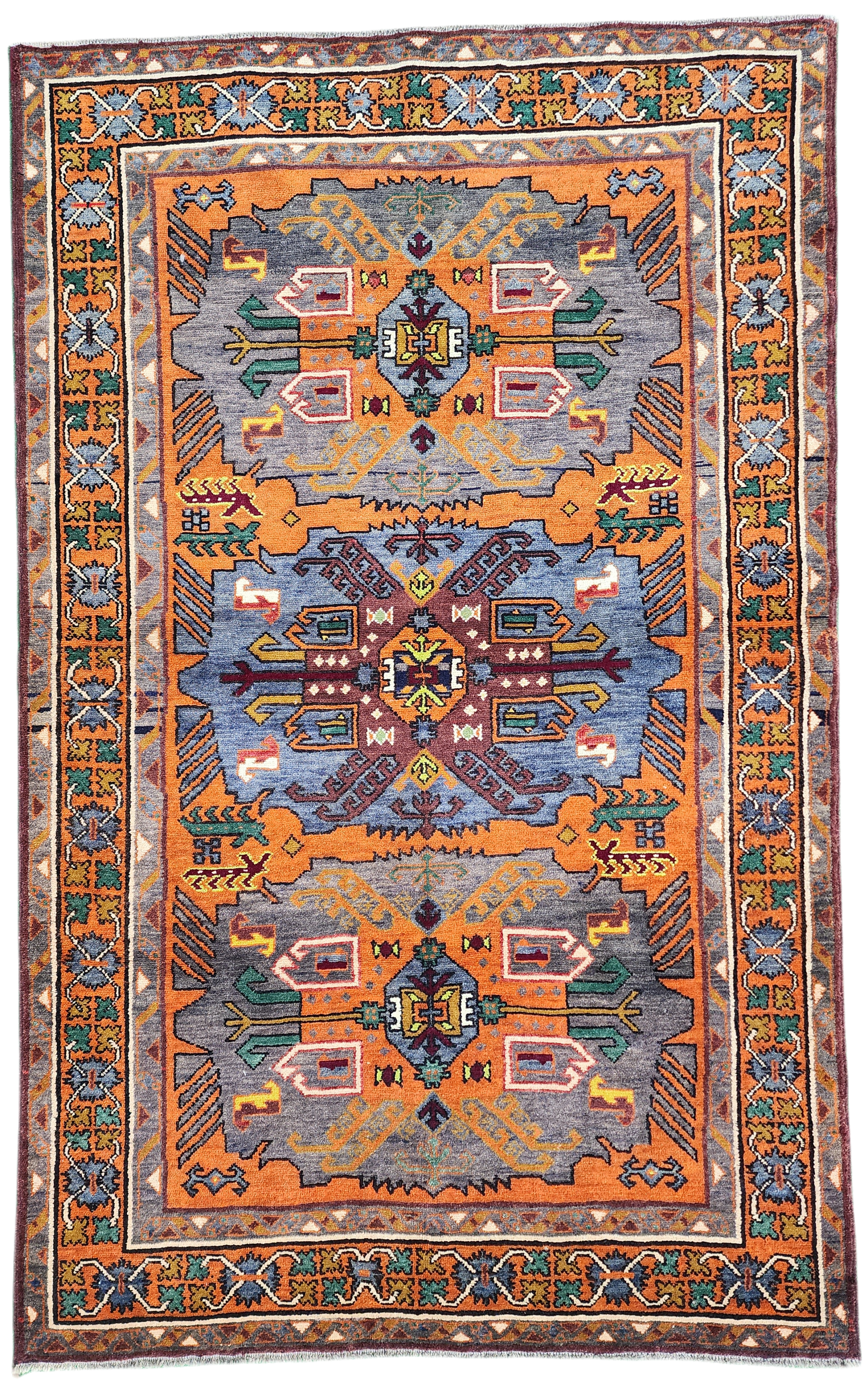 Valentina — Vintage Anatolian Wool Small Rug