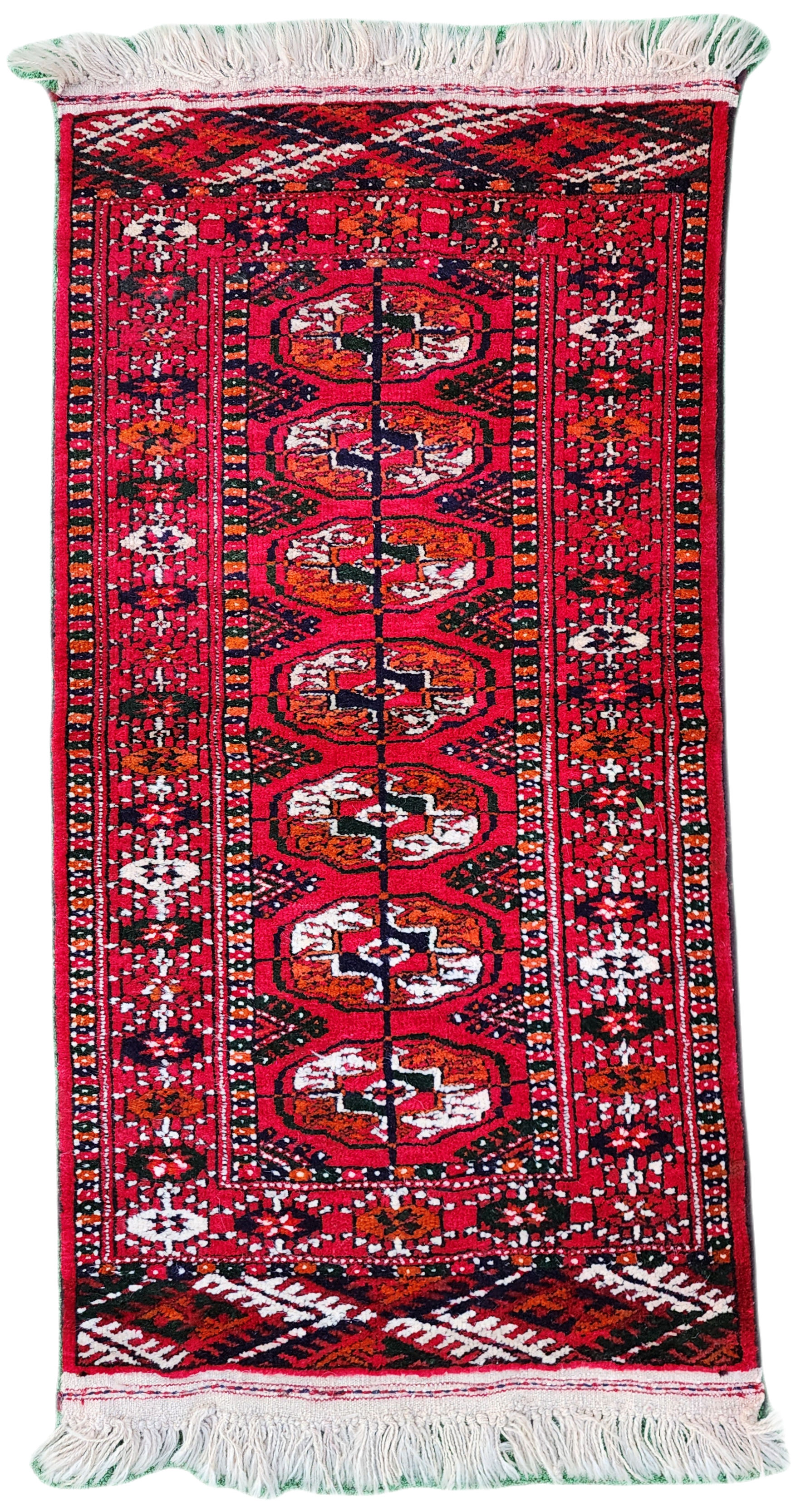 Turkoman Red Color Small Rug 3'1''x1'6''
