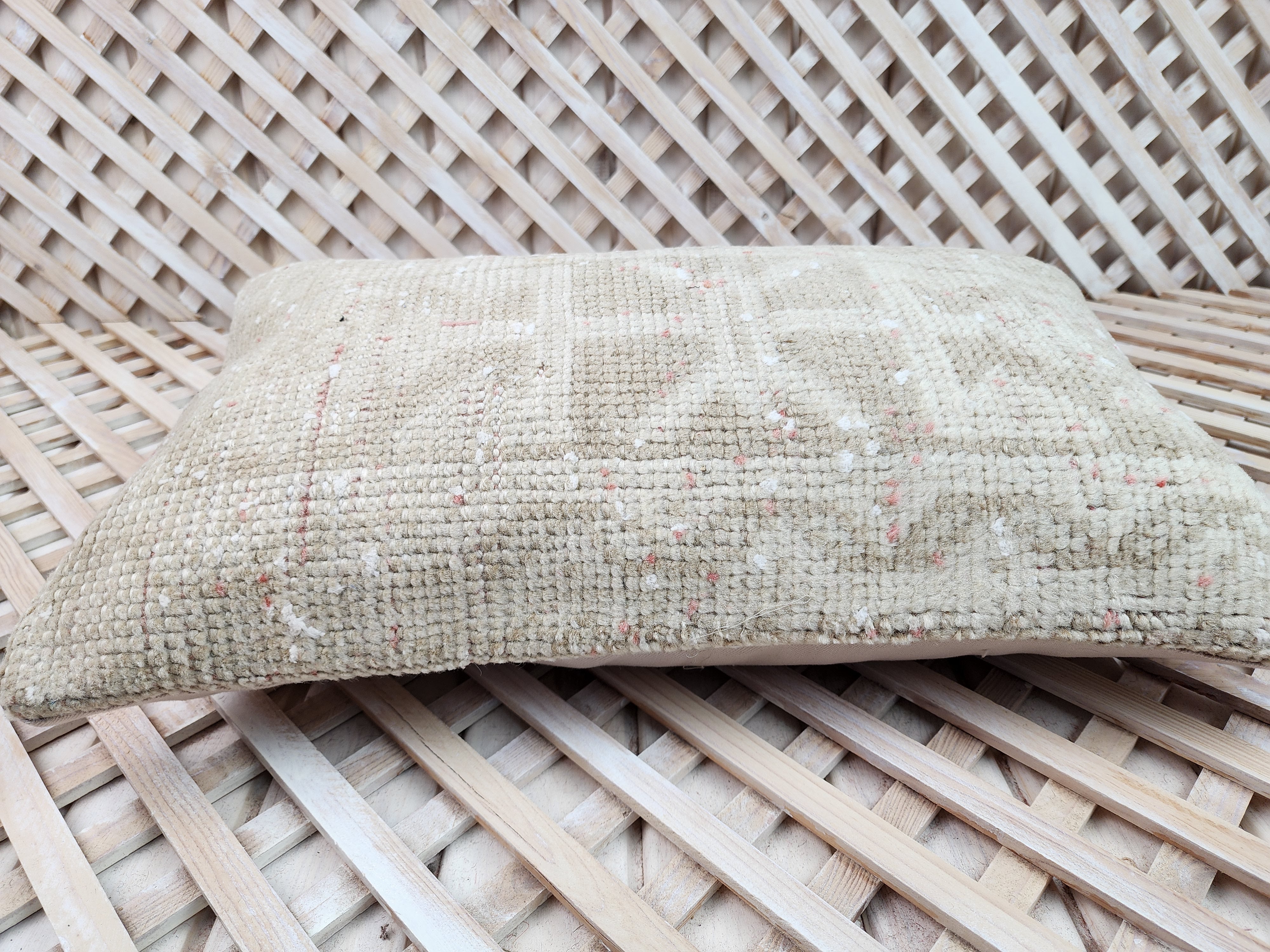 Vintage Carpet Pillow Cover 12x20 inch