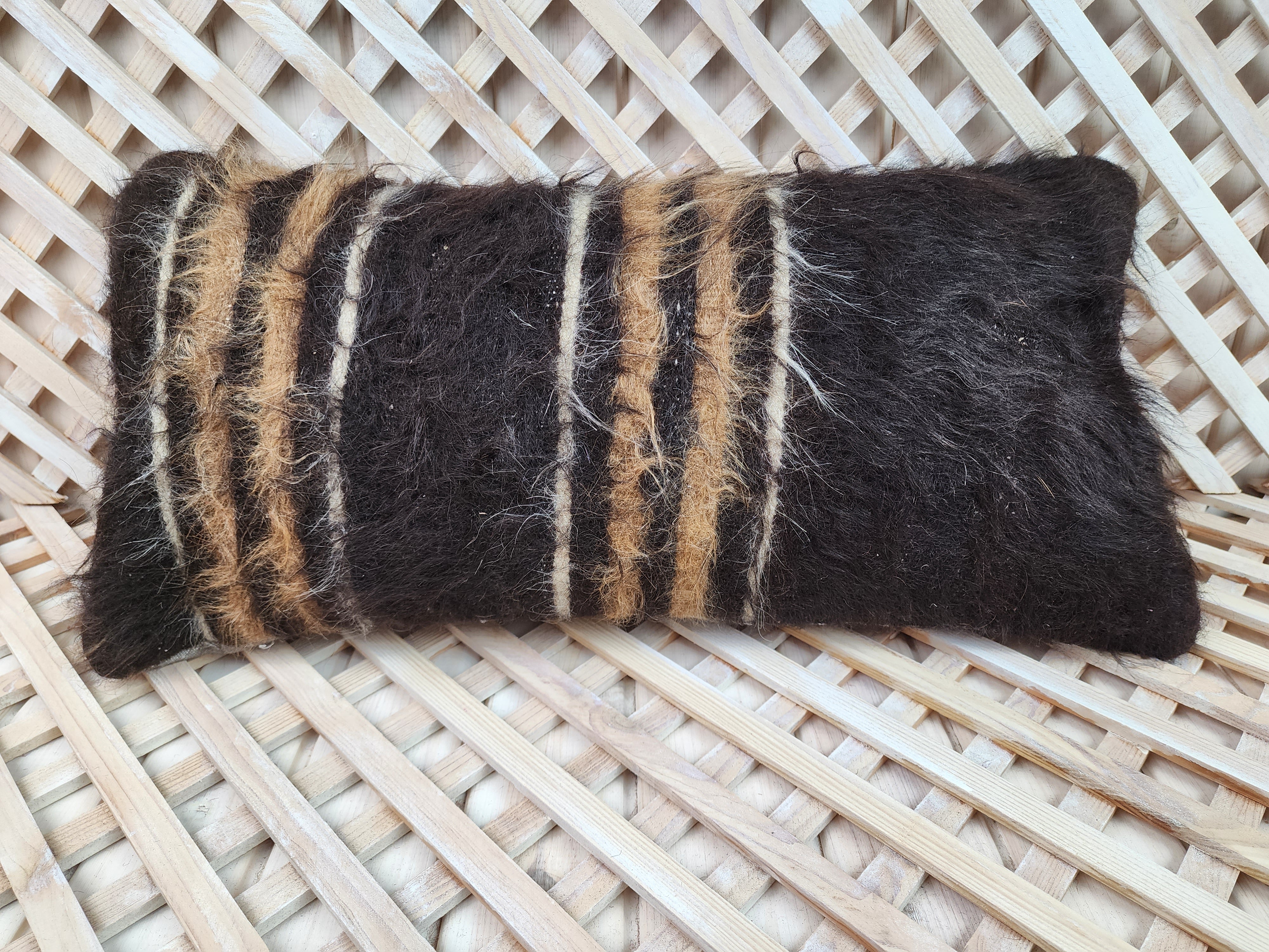 Lumbar Kilim Pillow Cover 12 x 20 in