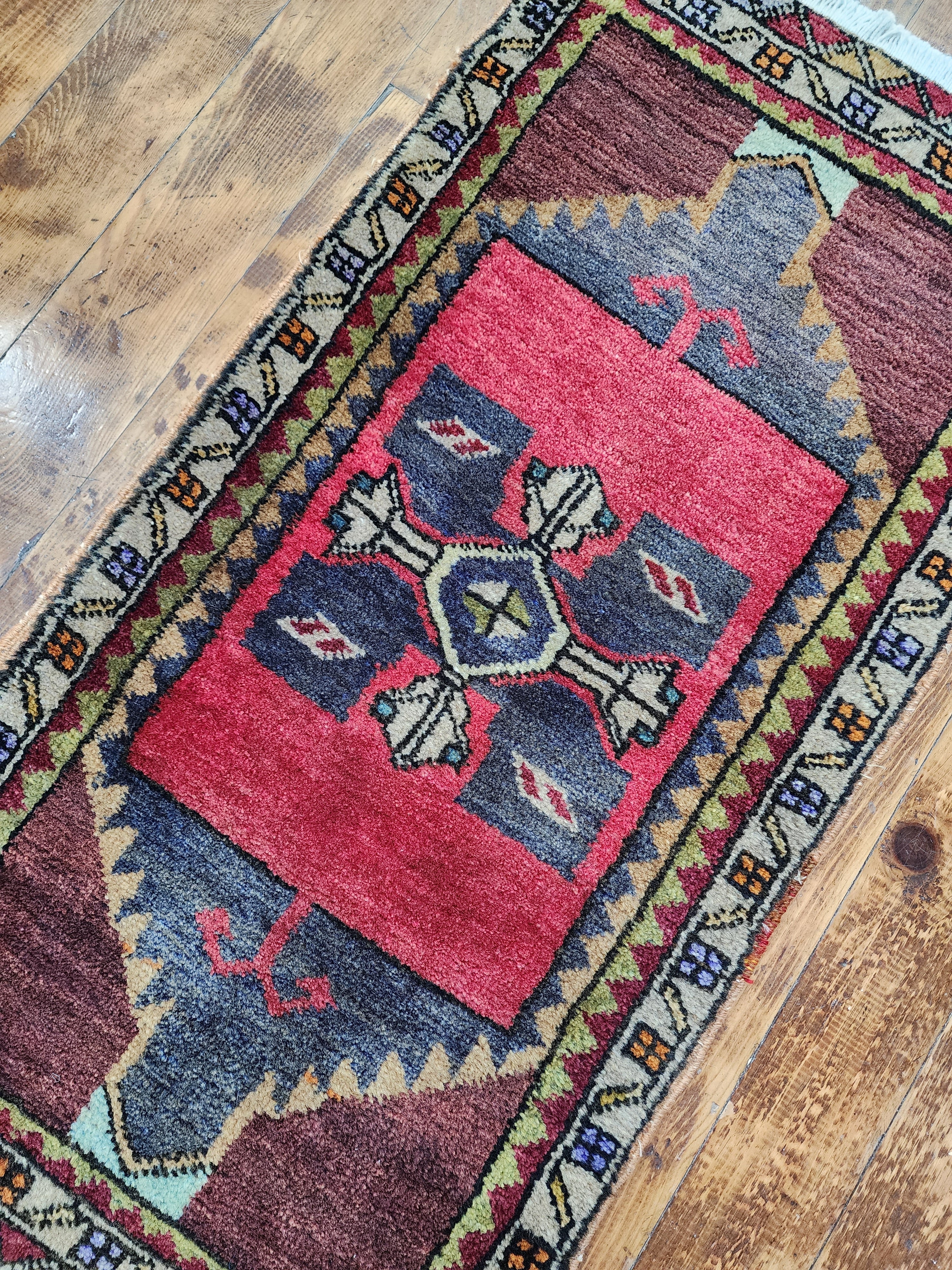 vintage Anatolian Small Rug — in setting