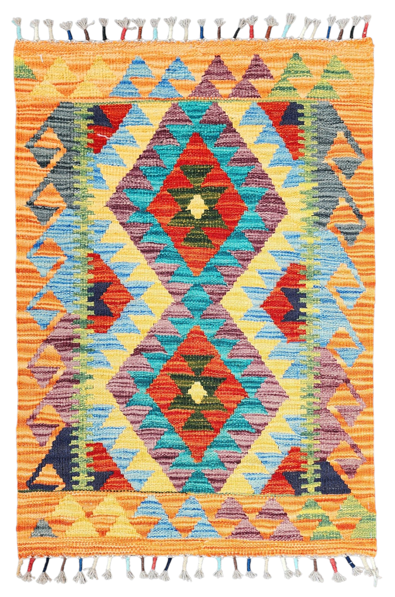 New Handwoven Turkish Kilim Rug